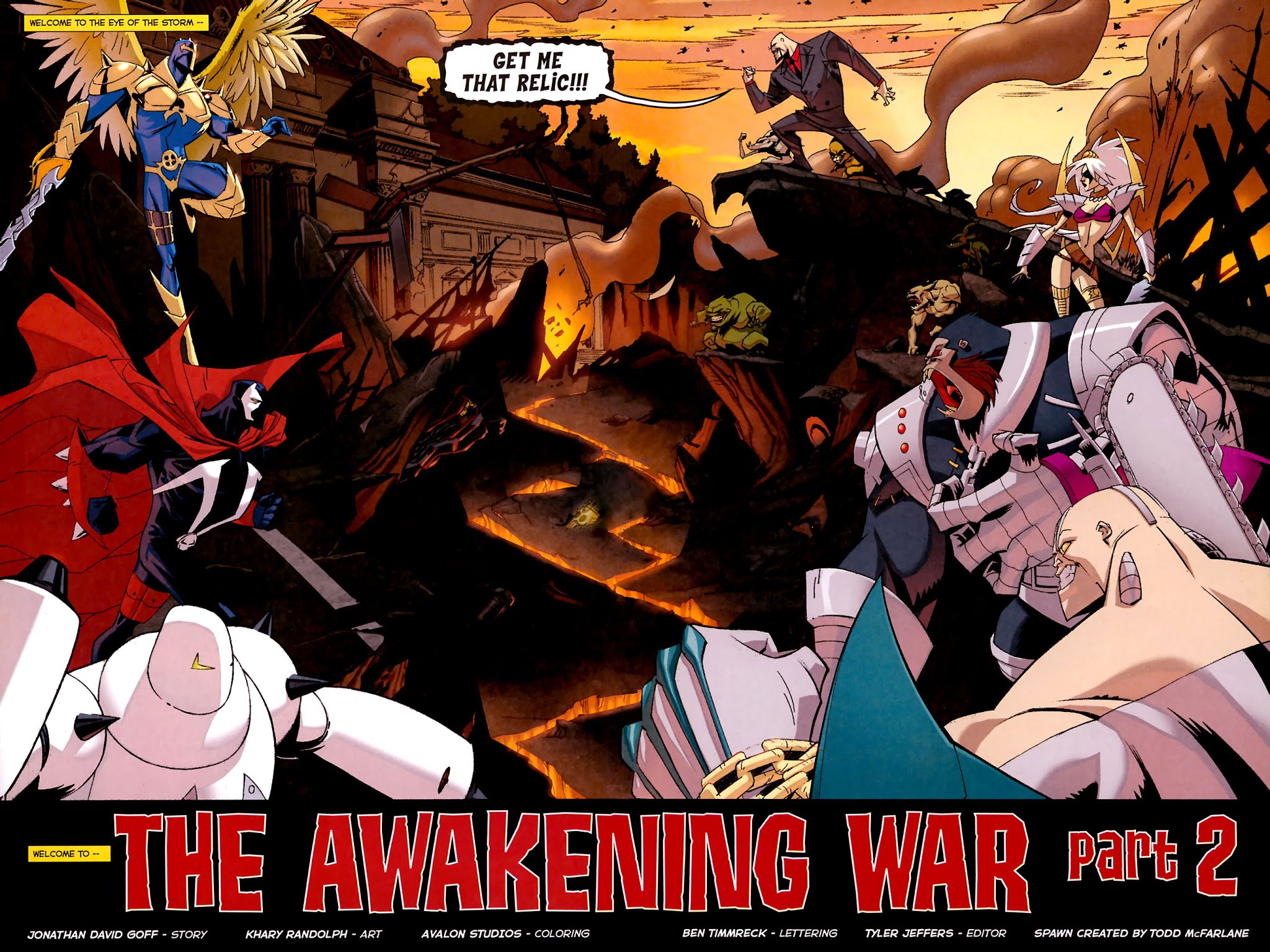 Read online The Adventures of Spawn comic -  Issue #2 - 4