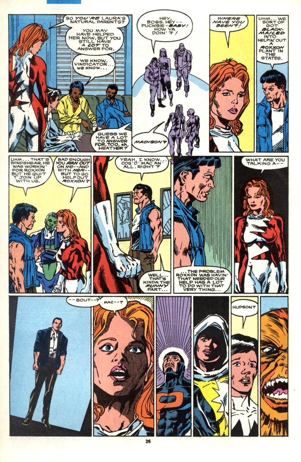 Read online Alpha Flight (1983) comic -  Issue #90 - 22