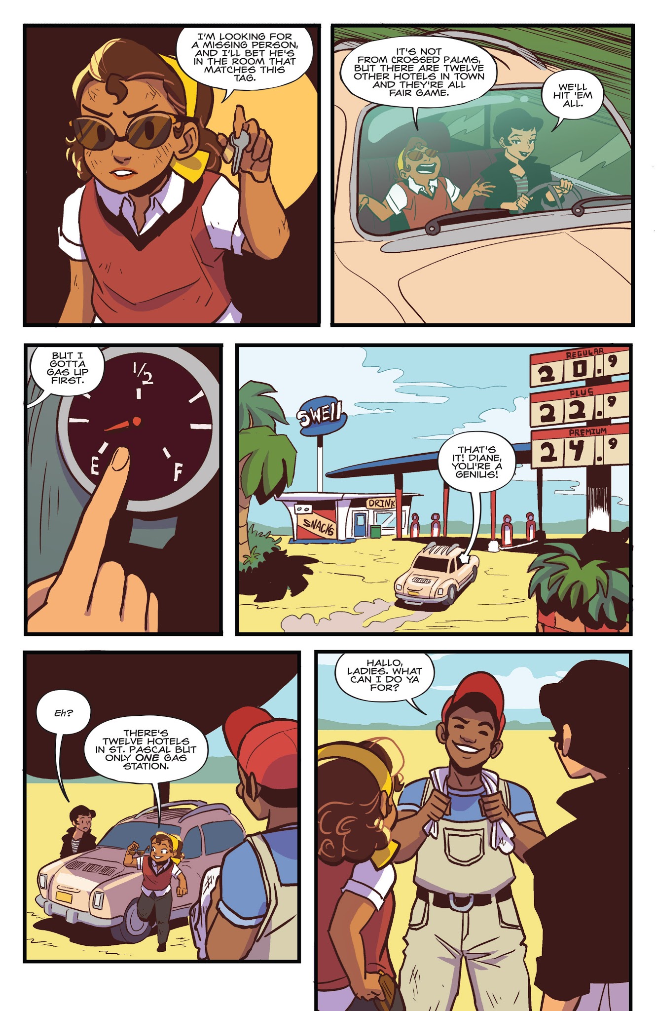 Read online Goldie Vance comic -  Issue # _TPB 1 - 72