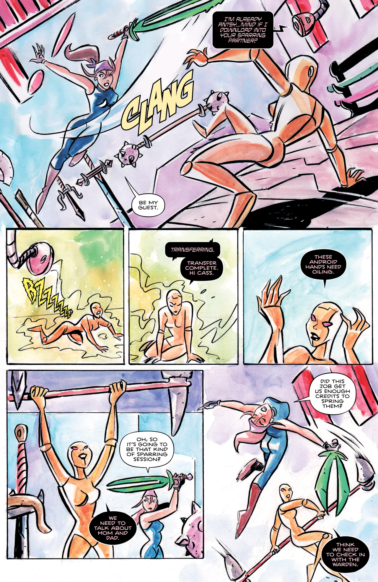 Read online Corollary comic -  Issue #2 - 4