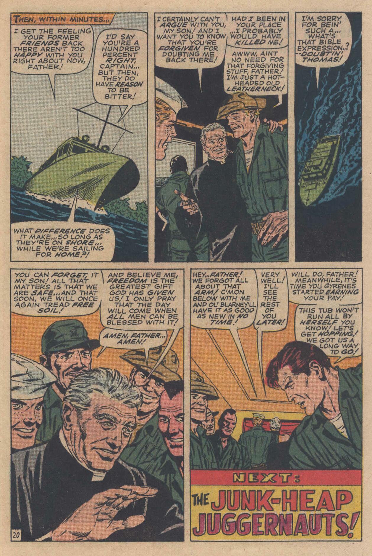 Read online Captain Savage and his Leatherneck Raiders comic -  Issue #12 - 34