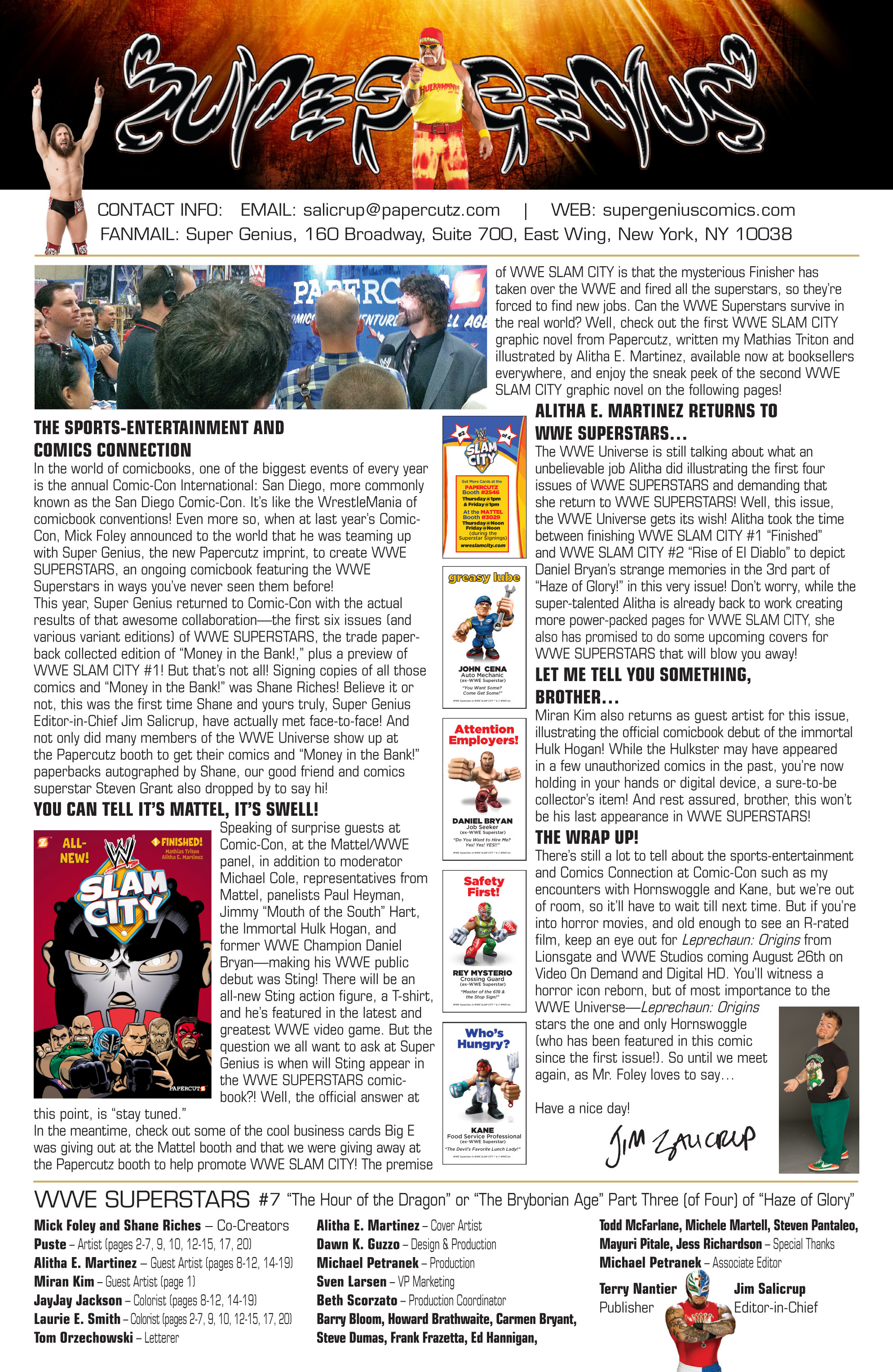 Read online WWE Superstars comic -  Issue #7 - 23