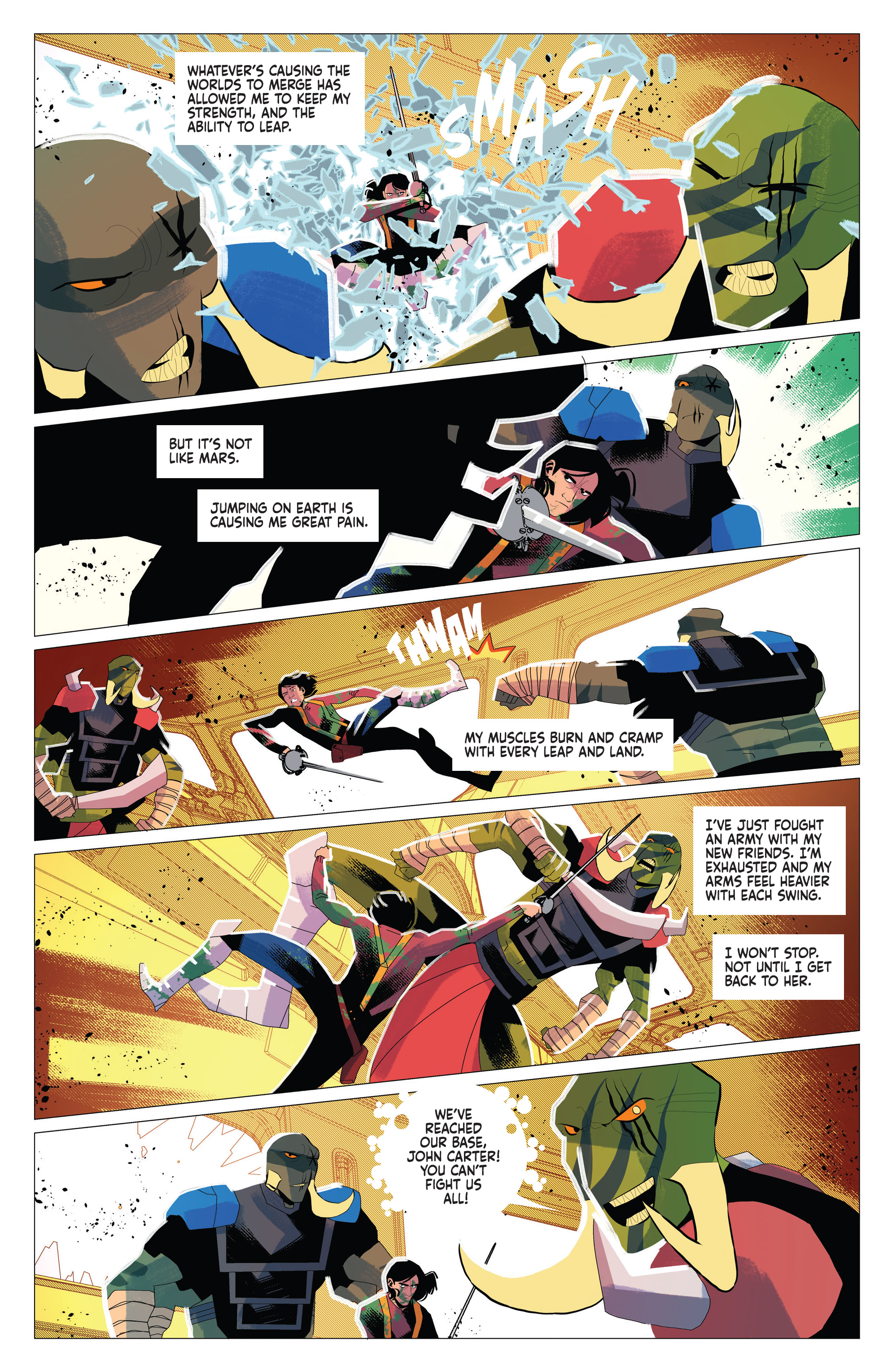 Read online John Carter of Mars comic -  Issue #2 - 21