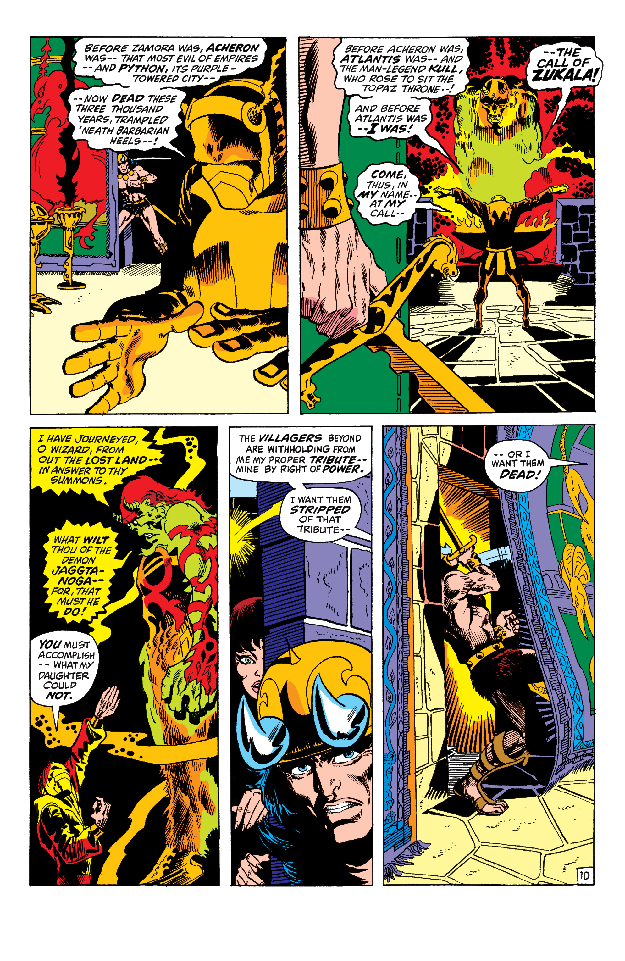 Read online Conan The Barbarian Epic Collection: The Original Marvel Years - The Coming Of Conan comic -  Issue # TPB (Part 2) - 4