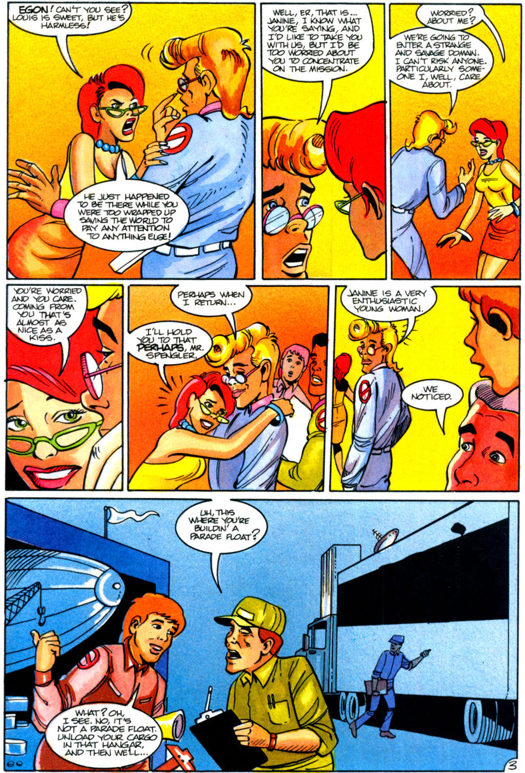 Read online Real Ghostbusters comic -  Issue #16 - 5