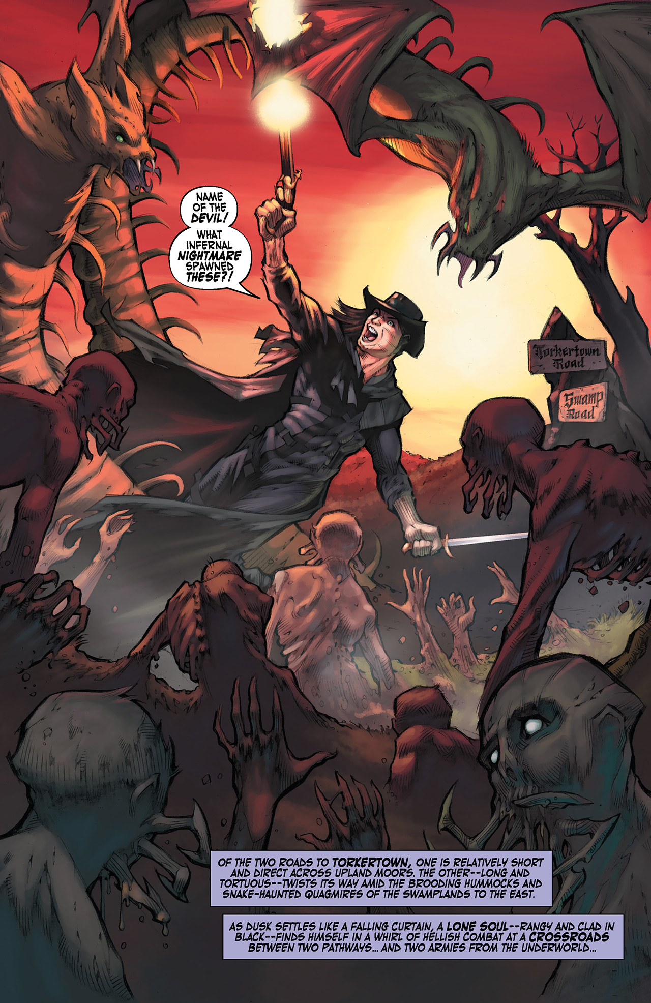 Read online Solomon Kane: Red Shadows comic -  Issue #1 - 4