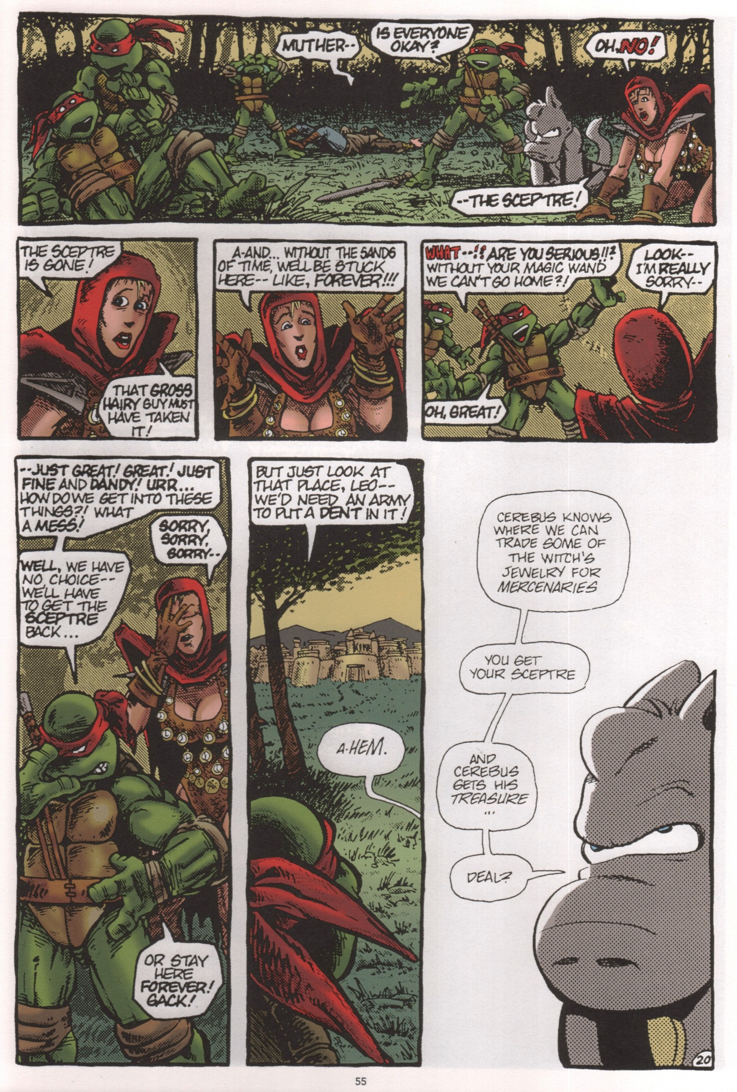 Read online Teenage Mutant Ninja Turtles Color Classics (2012) comic -  Issue #8 - 21