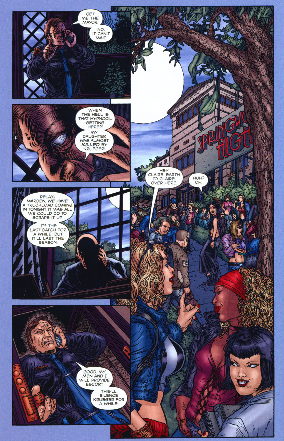 Read online Nightmare on Elm Street: Paranoid comic -  Issue #1 - 15