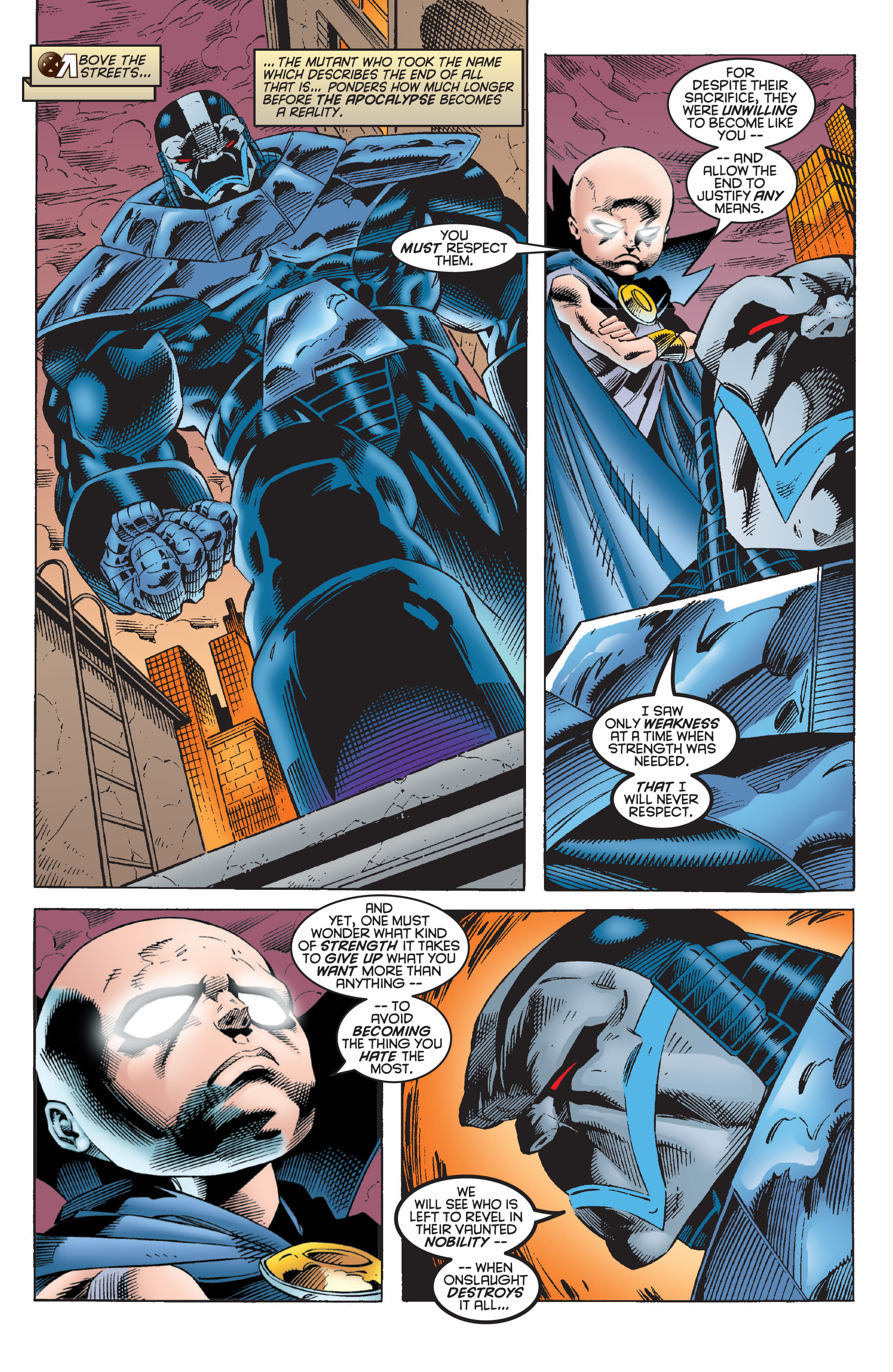 Read online X-Men Milestones: Onslaught comic -  Issue # TPB (Part 4) - 7