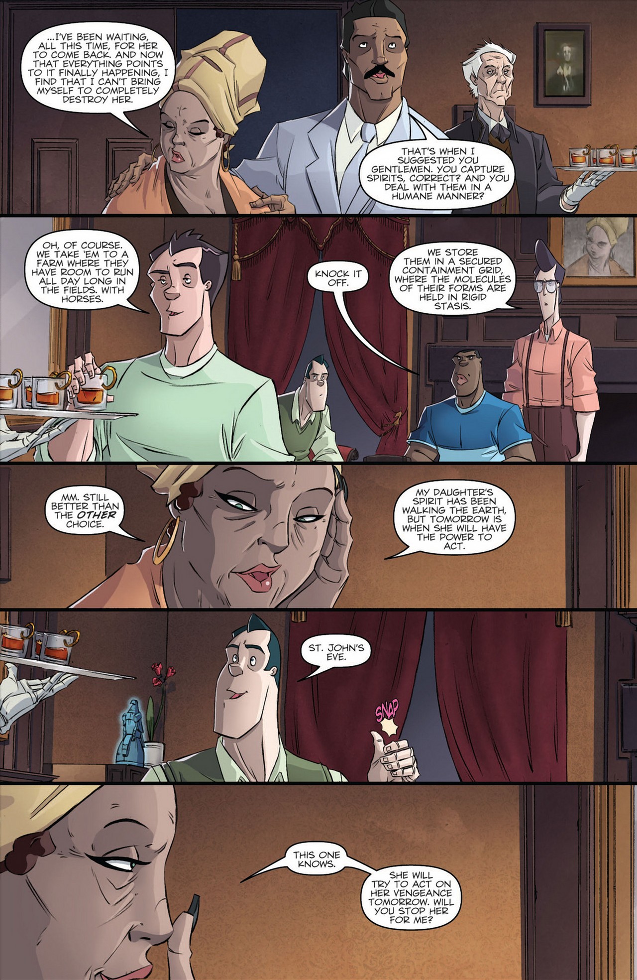 Read online Ghostbusters (2011) comic -  Issue #10 - 10