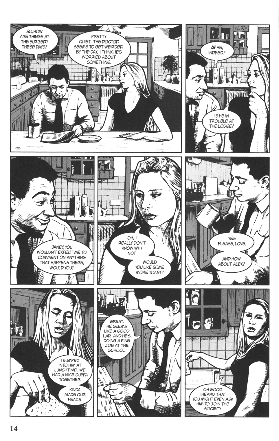 Read online Strangehaven comic -  Issue #12 - 14