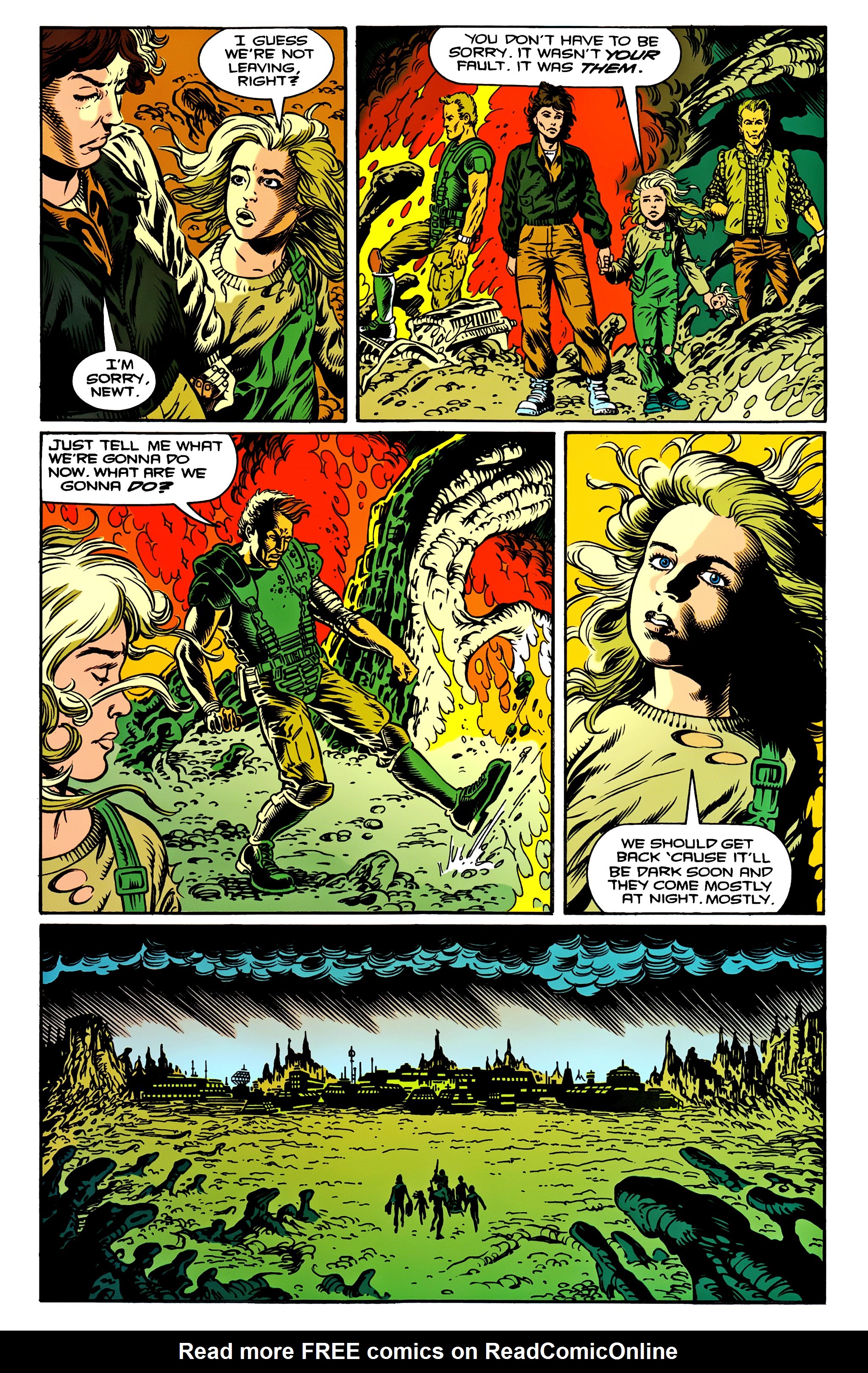Read online Aliens: Newt's Tale comic -  Issue #2 - 9