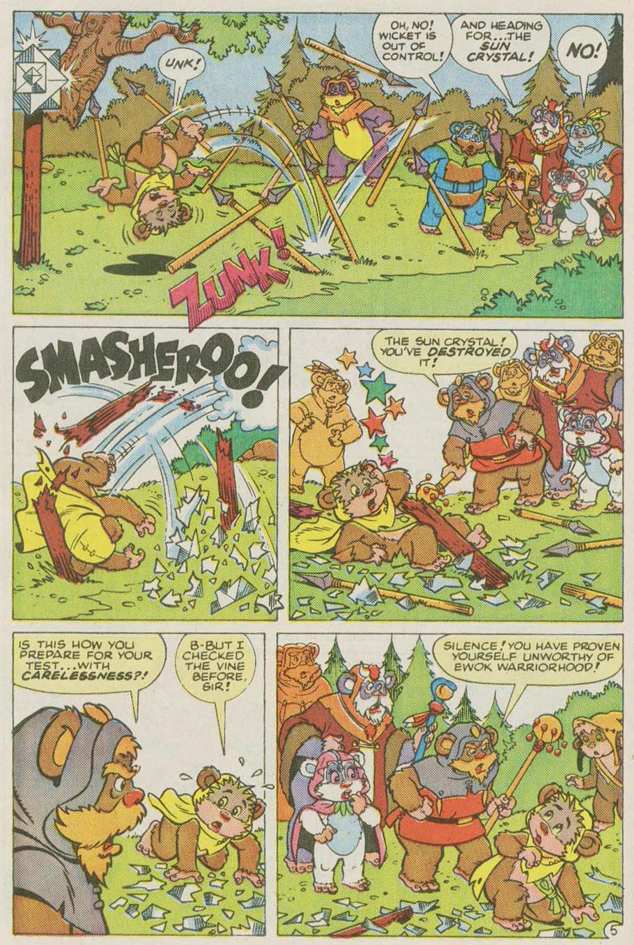 Read online Ewoks (1987) comic -  Issue #13 - 6