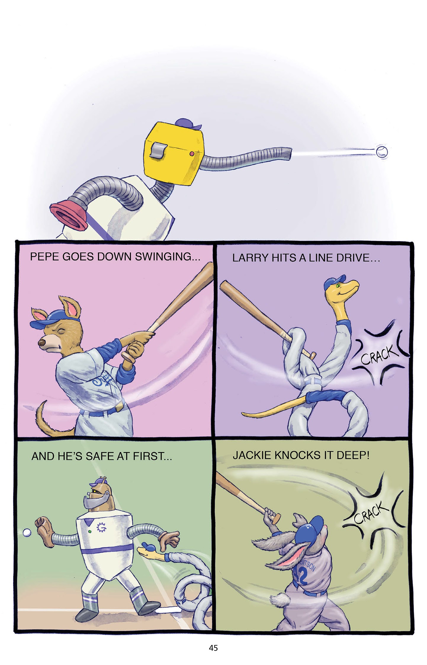Read online Fuzzy Baseball comic -  Issue #3 - 47