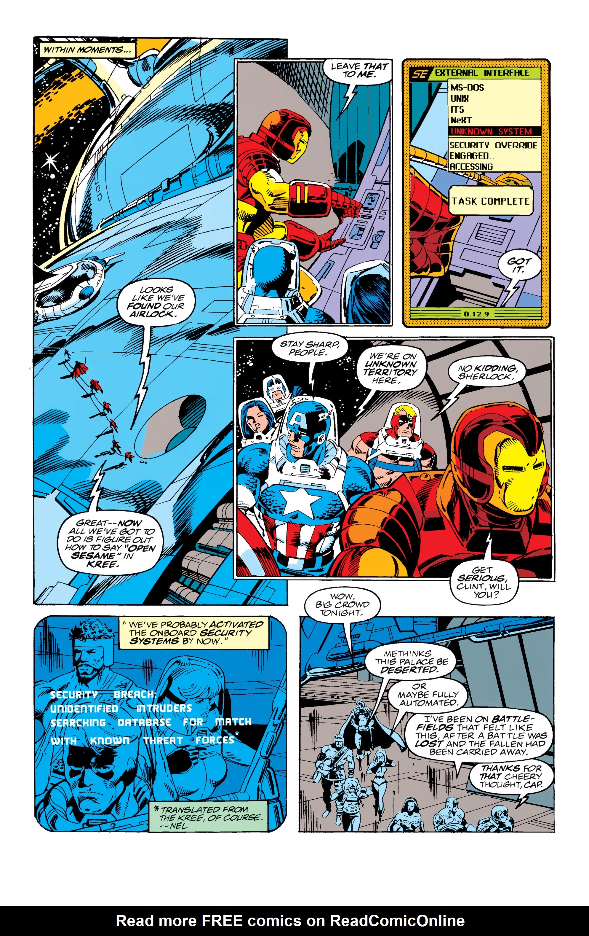Read online Avengers Epic Collection: Operation Galactic Storm comic -  Issue # TPB (Part 2) - 18