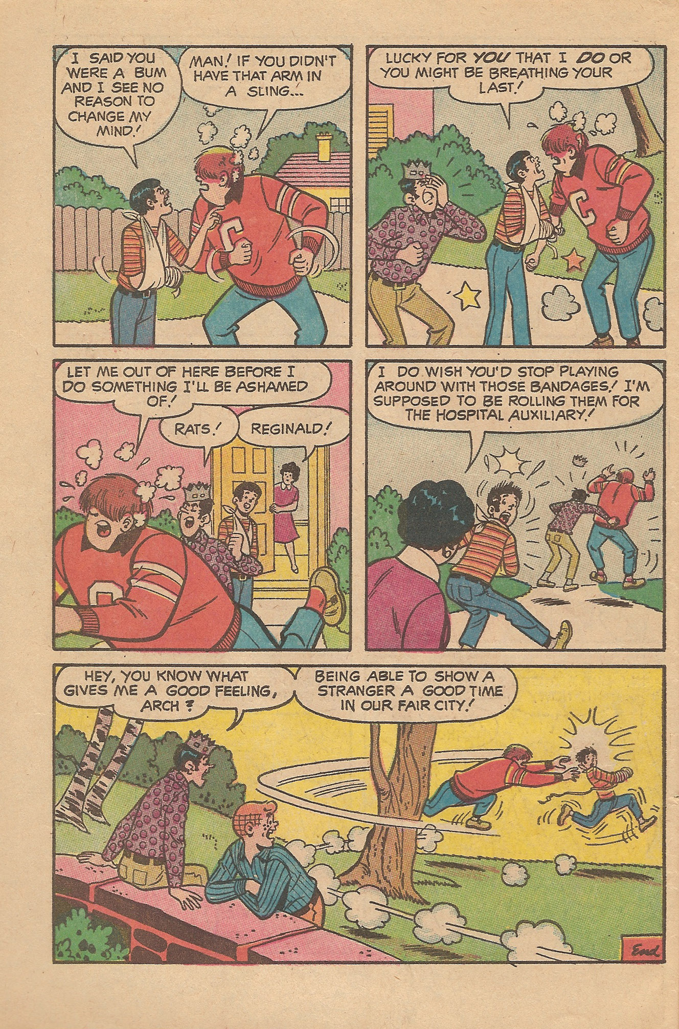 Read online Pep Comics comic -  Issue #254 - 34