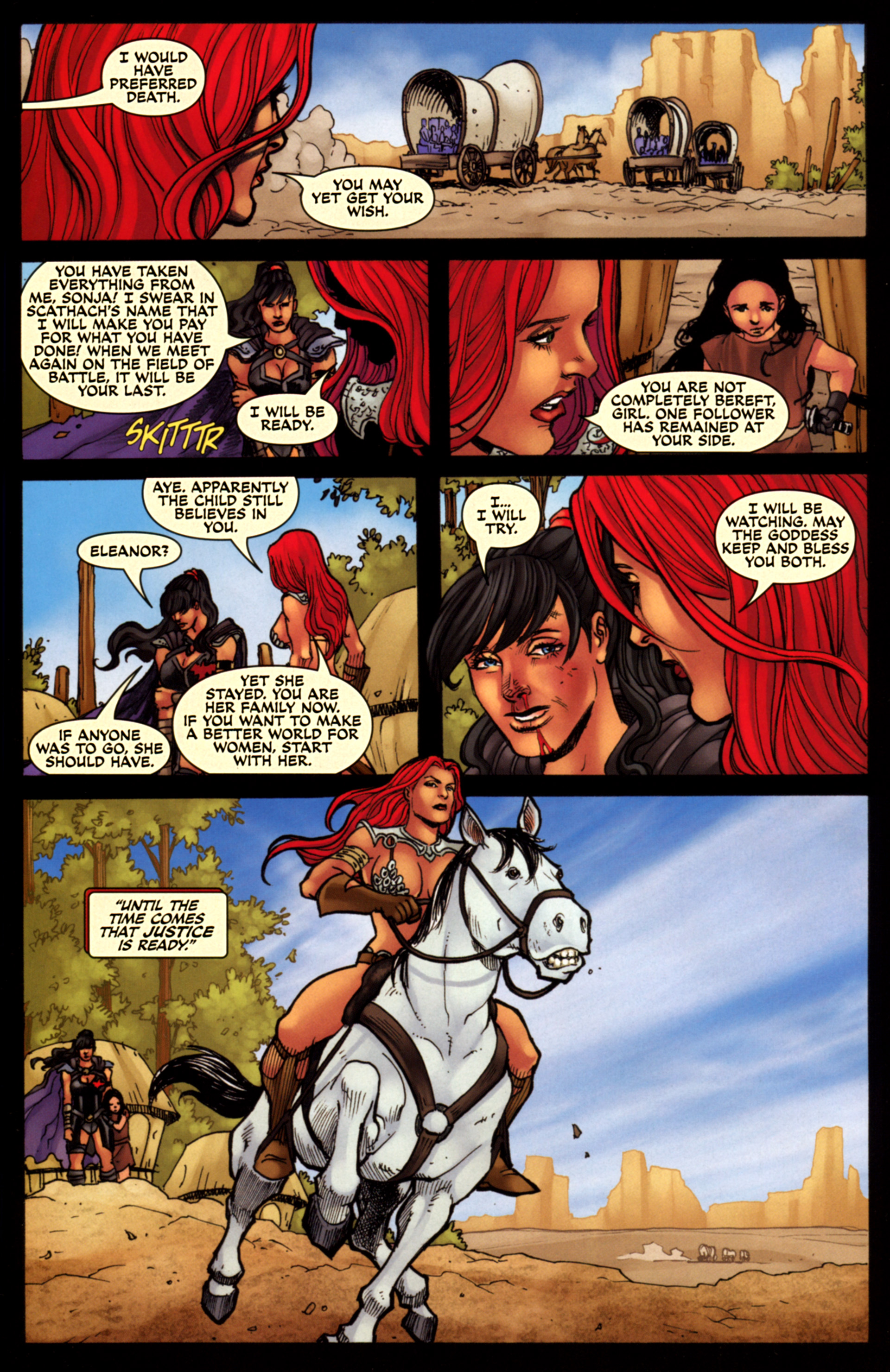 Read online Red Sonja Raven comic -  Issue # Full - 30