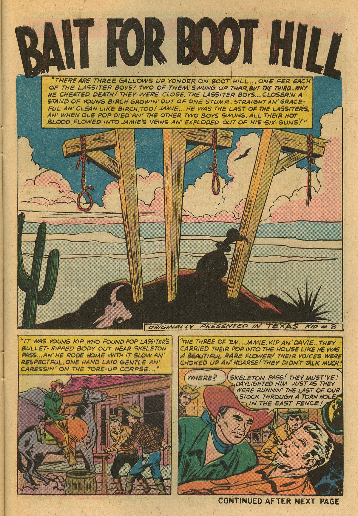 Read online The Outlaw Kid (1970) comic -  Issue #26 - 29