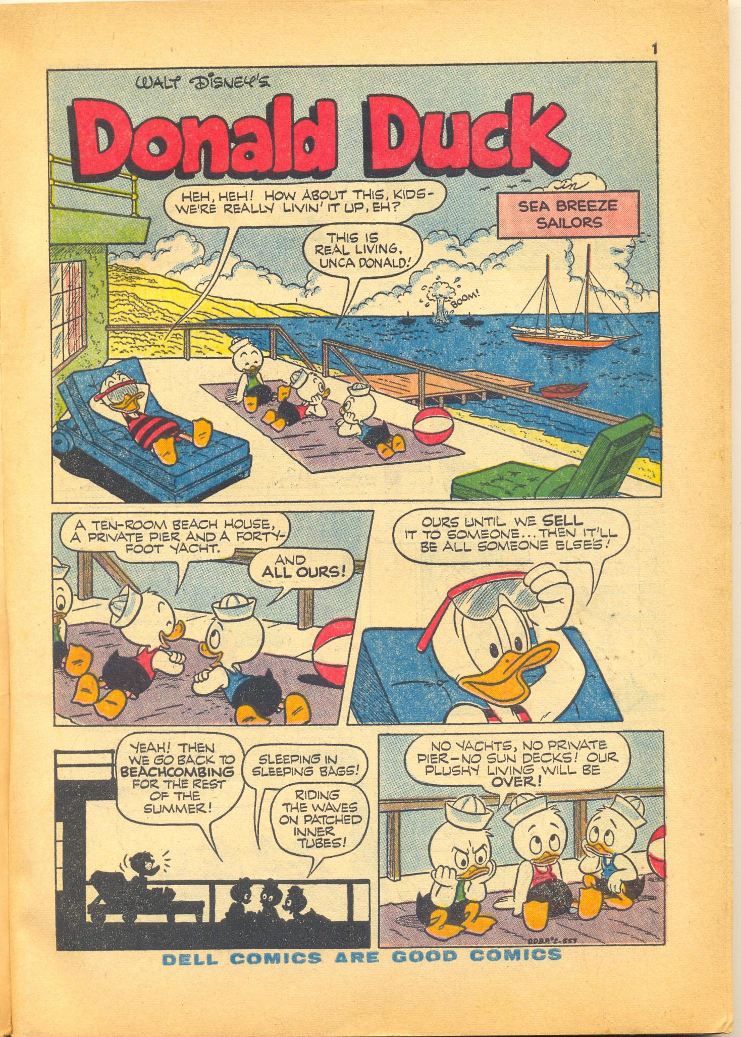 Read online Donald Duck Beach Party comic - Issue #2
