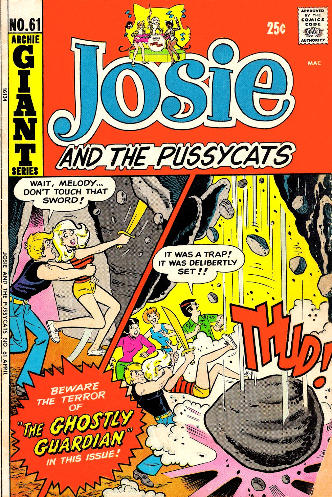 Josie and the Pussycats (1969) issue 61 - Page 1