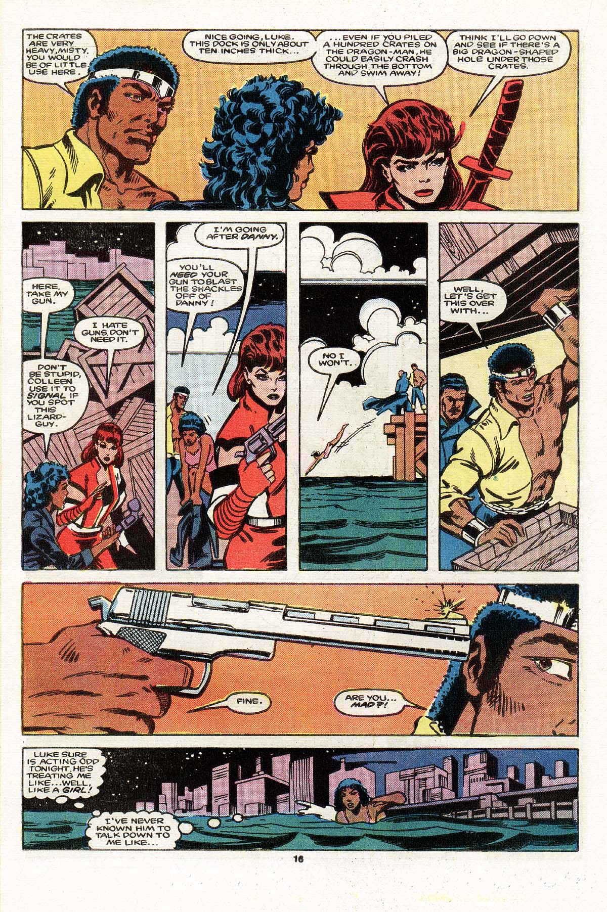Read online Power Man and Iron Fist (1978) comic -  Issue #122 - 21