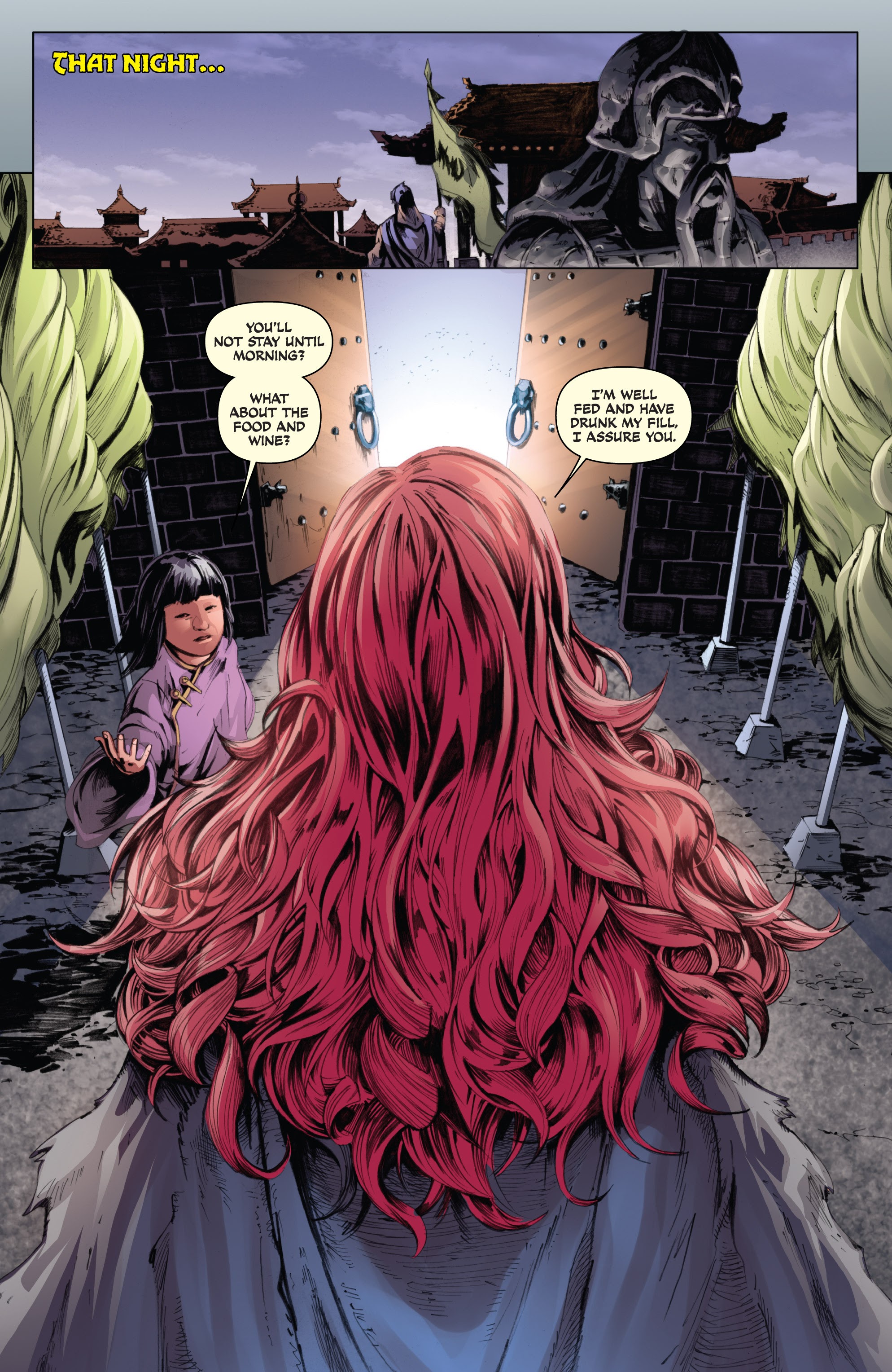 Read online Red Sonja and Cub comic -  Issue # Full - 30