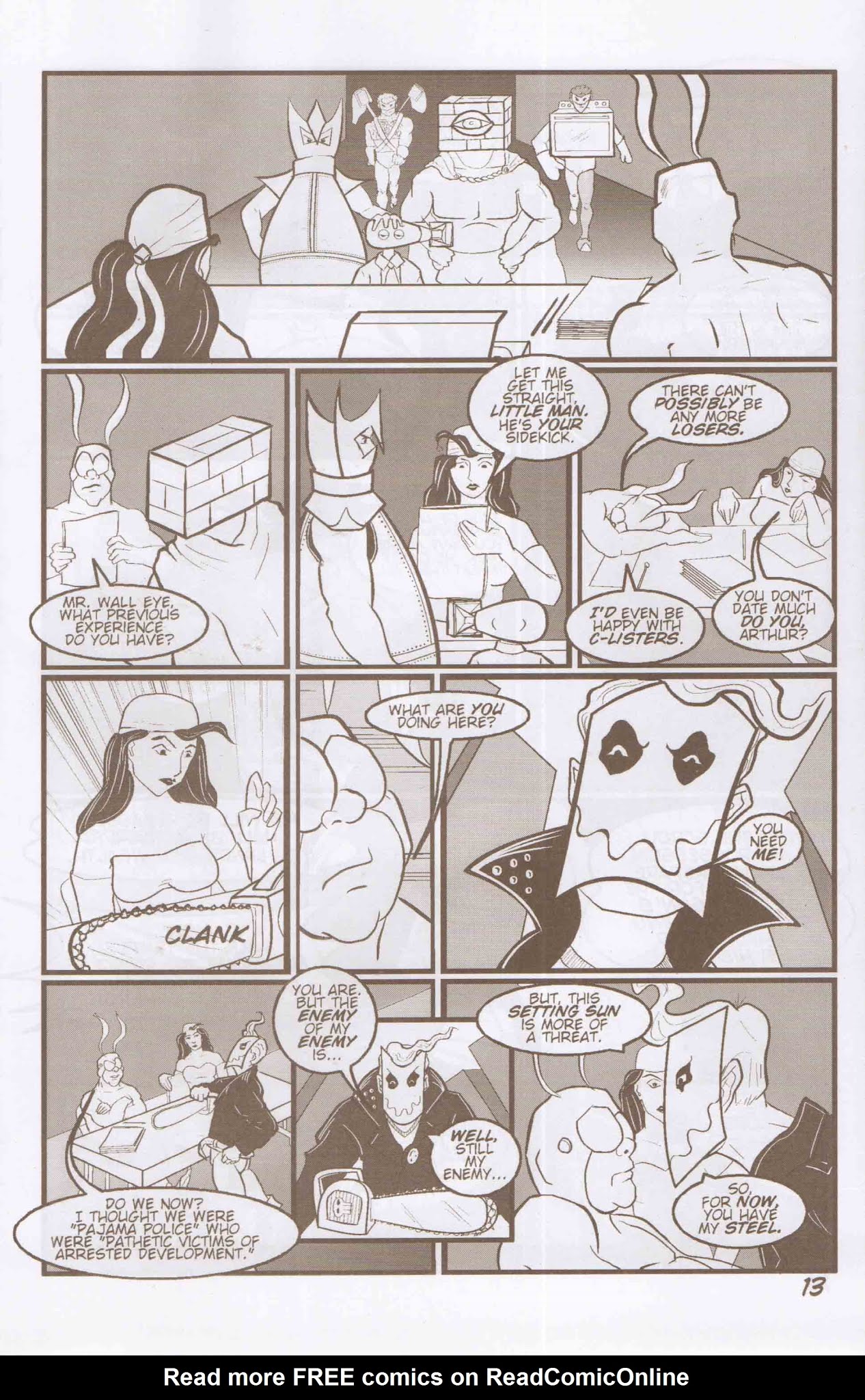 Read online The Mangalicious Tick: Rise of the Setting Sun comic -  Issue #3 - 15