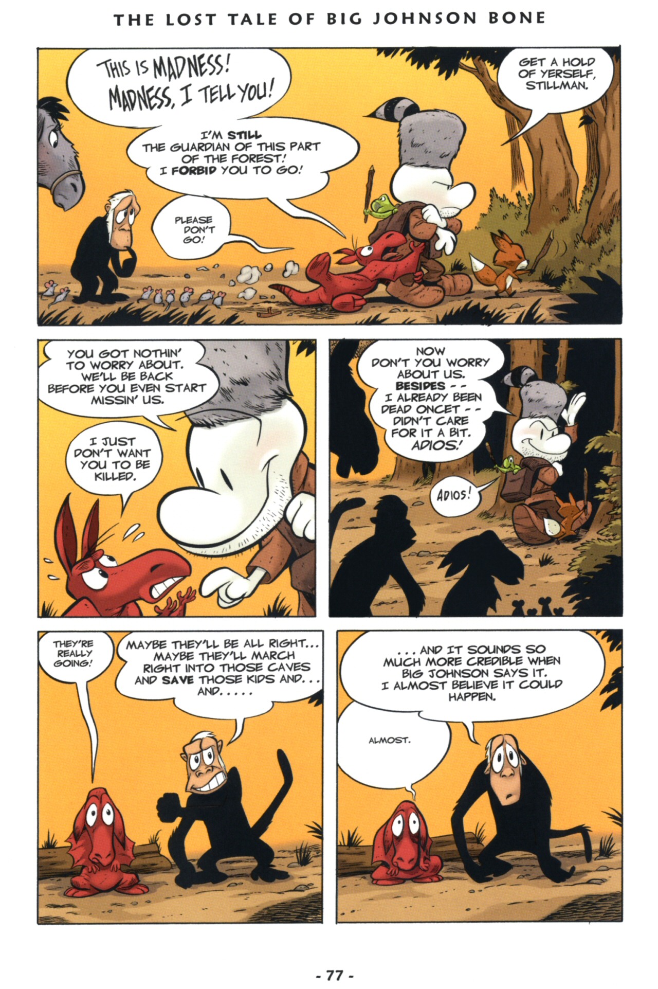 Read online Bone: Tall Tales comic -  Issue # TPB - 87