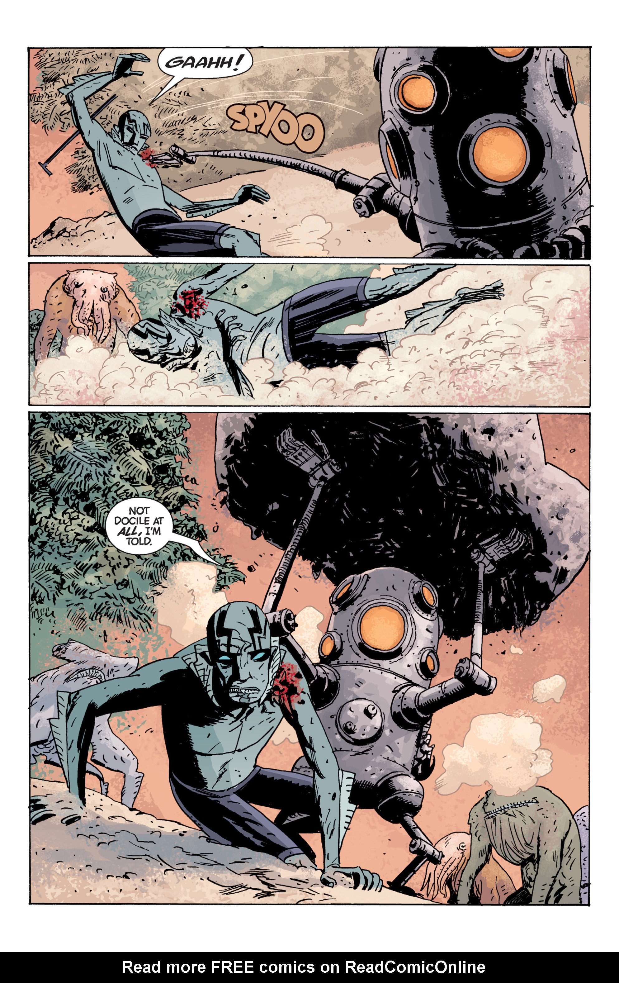 Read online B.P.R.D.: Hollow Earth and Other Stories comic -  Issue # TPB 7 - 109