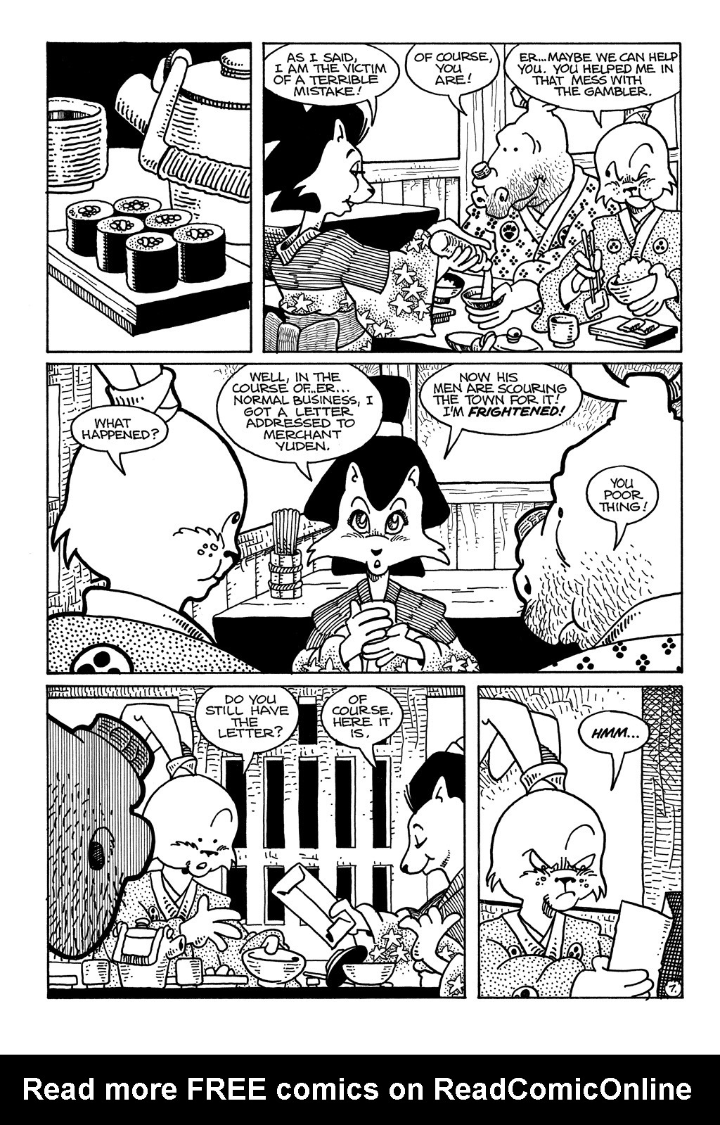 Read online Usagi Yojimbo (1987) comic -  Issue #37 - 9