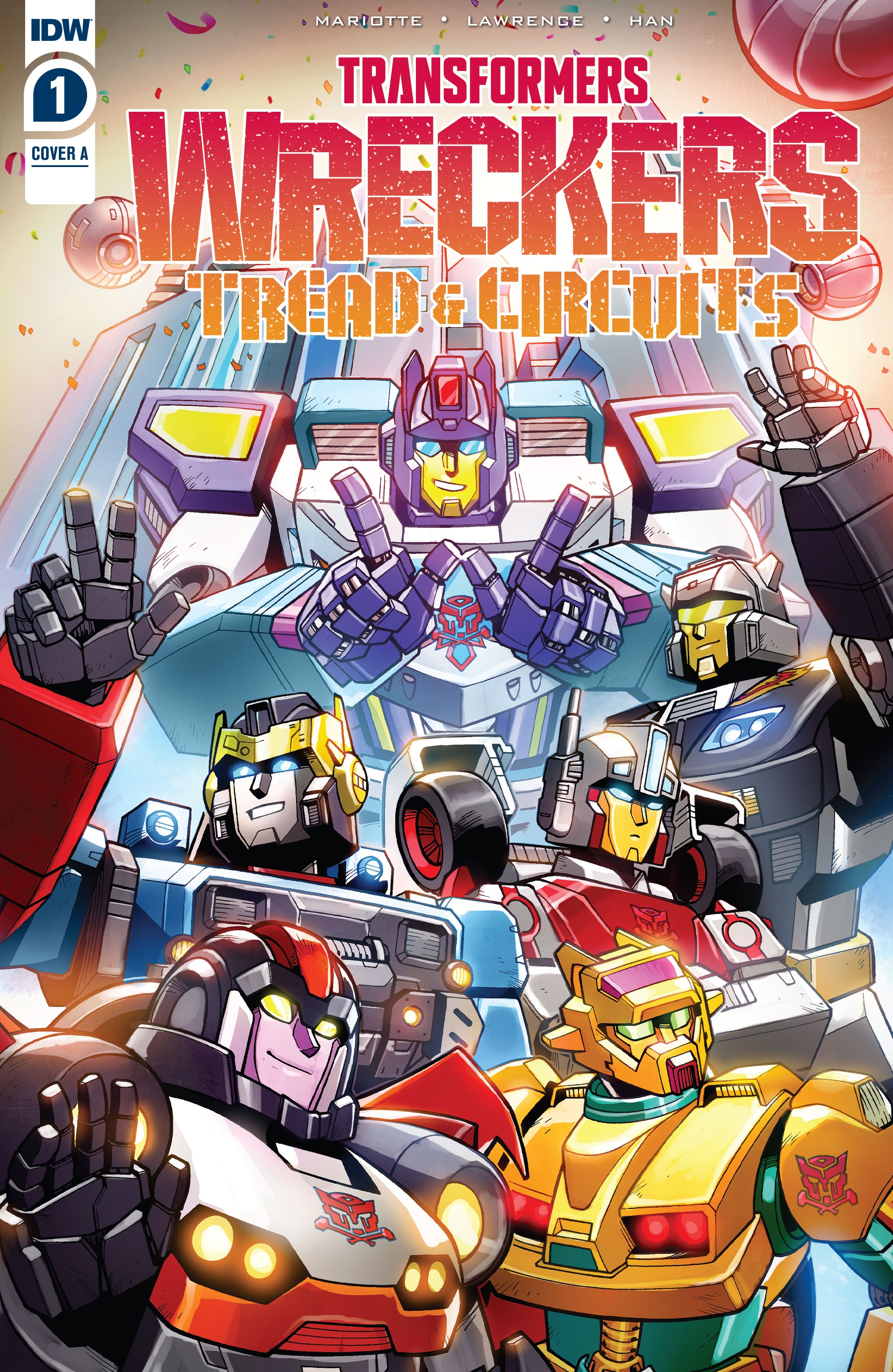 Read online Transformers: Wreckers-Tread and Circuits comic -  Issue #1 - 1