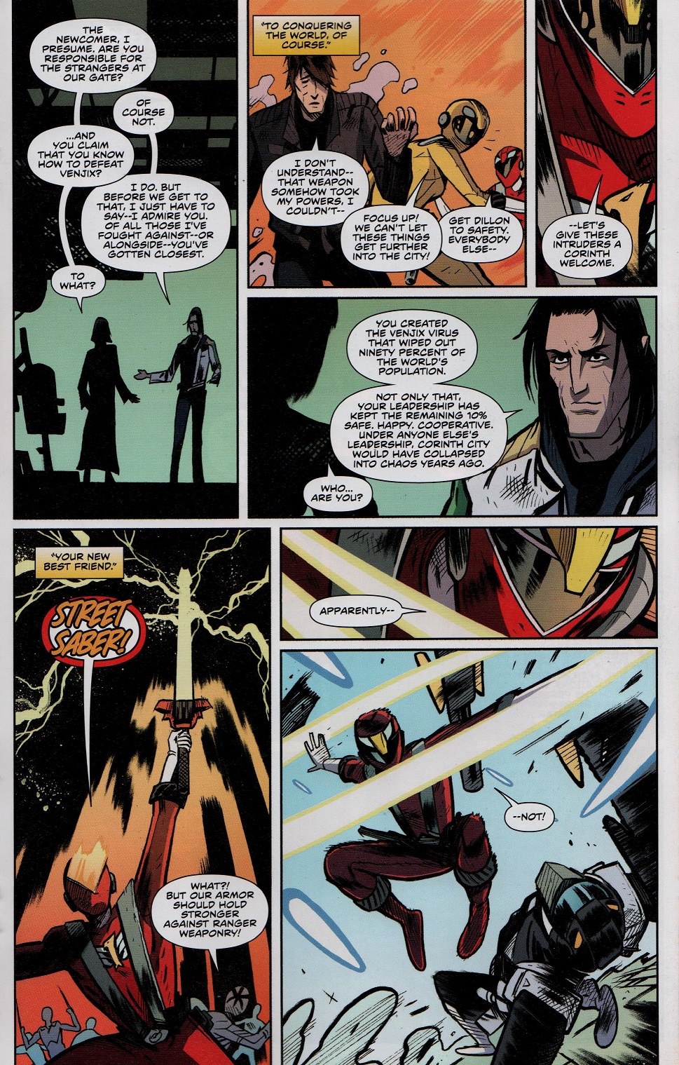 Mighty Morphin Power Rangers issue Annual 2018 - Page 23