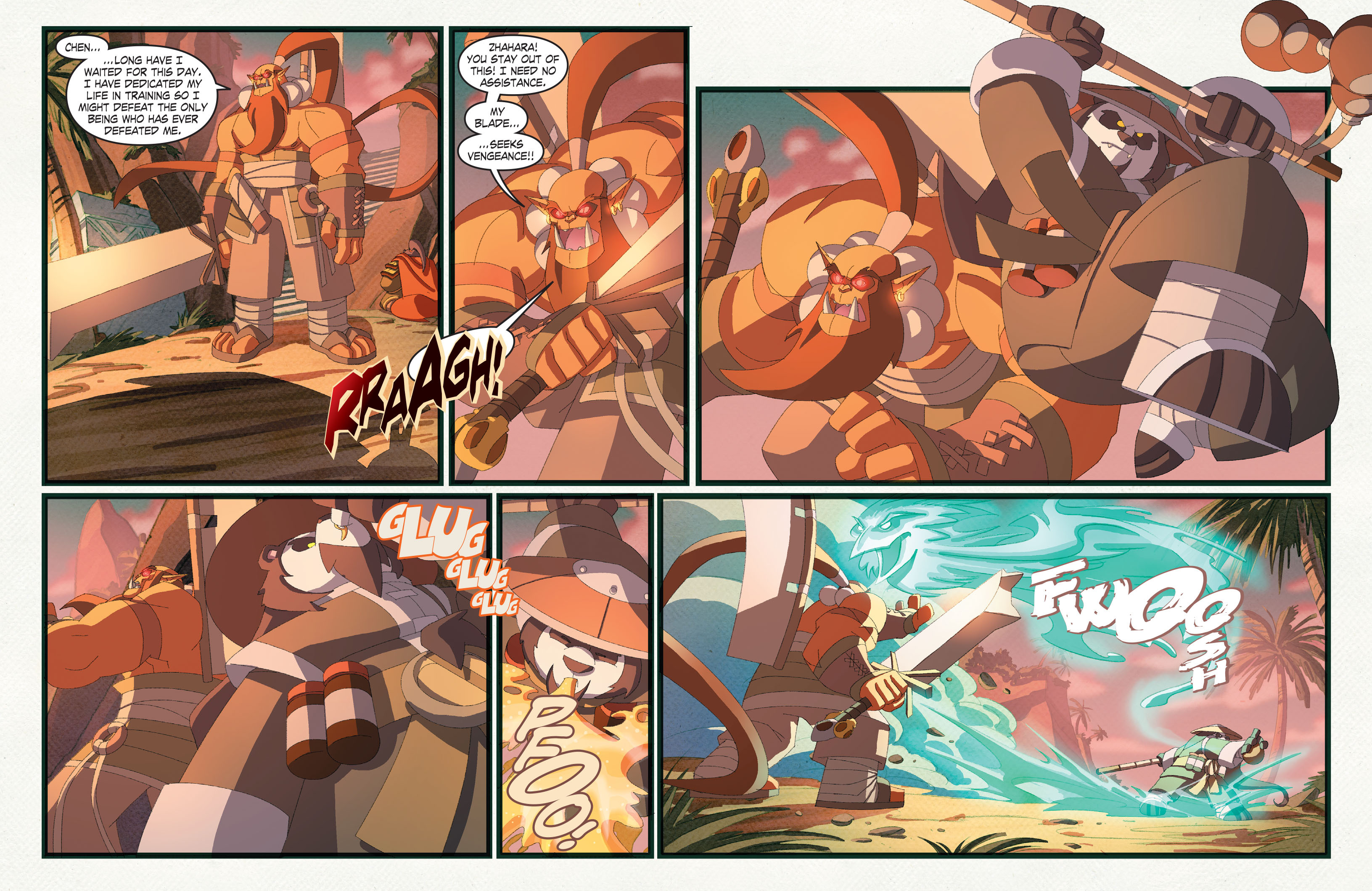 Read online World of Warcraft: Pearl of Pandaria comic -  Issue # Full - 104