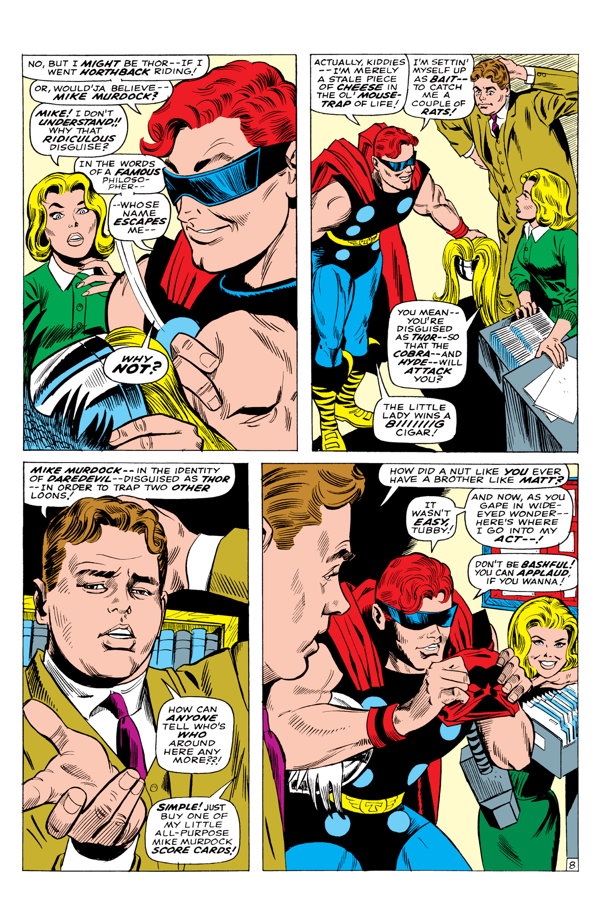 Read online Marvel Masterworks: Daredevil comic -  Issue # TPB 3 (Part 2) - 82