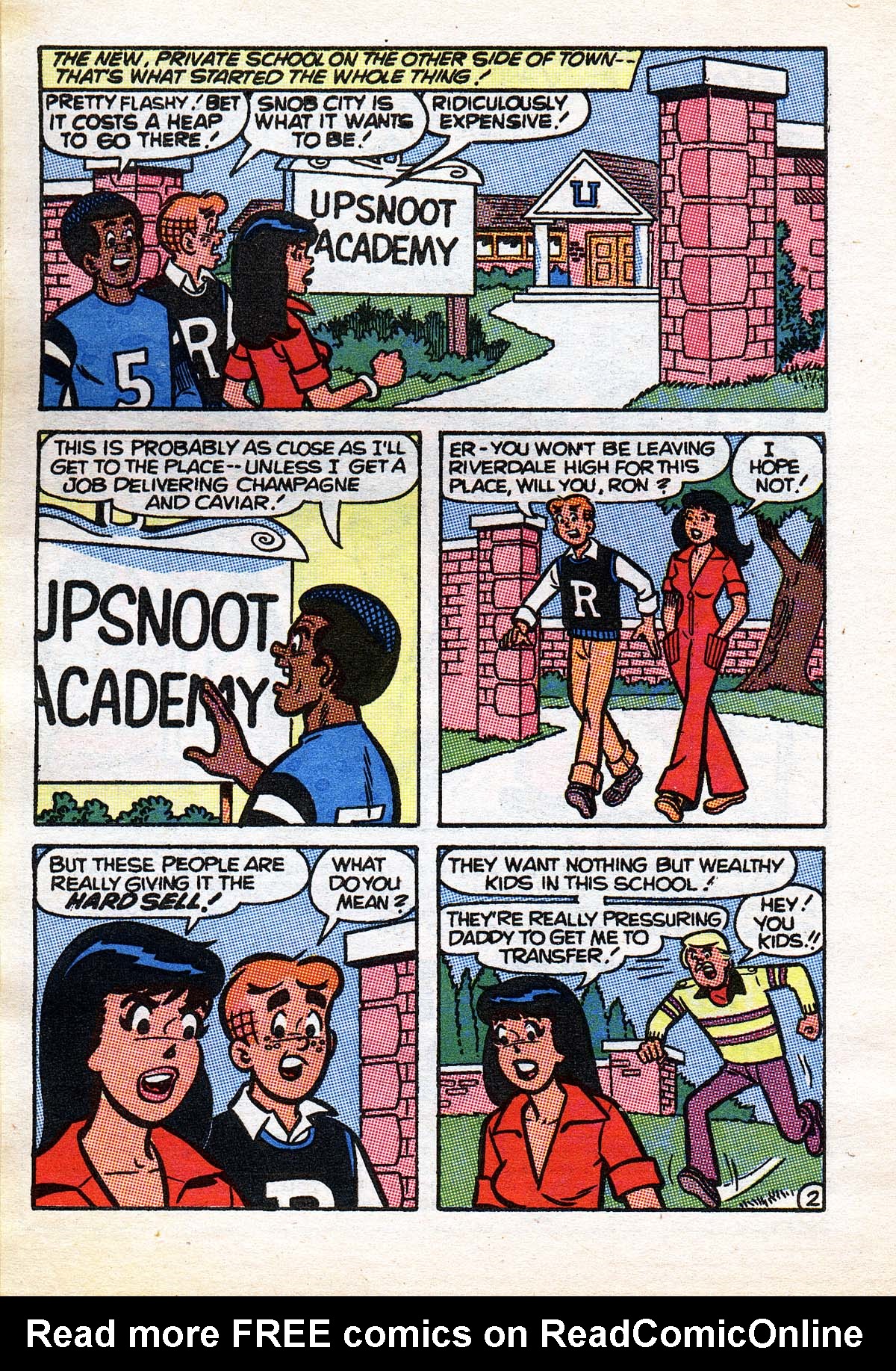 Read online Archie...Archie Andrews, Where Are You? Digest Magazine comic -  Issue #73 - 21