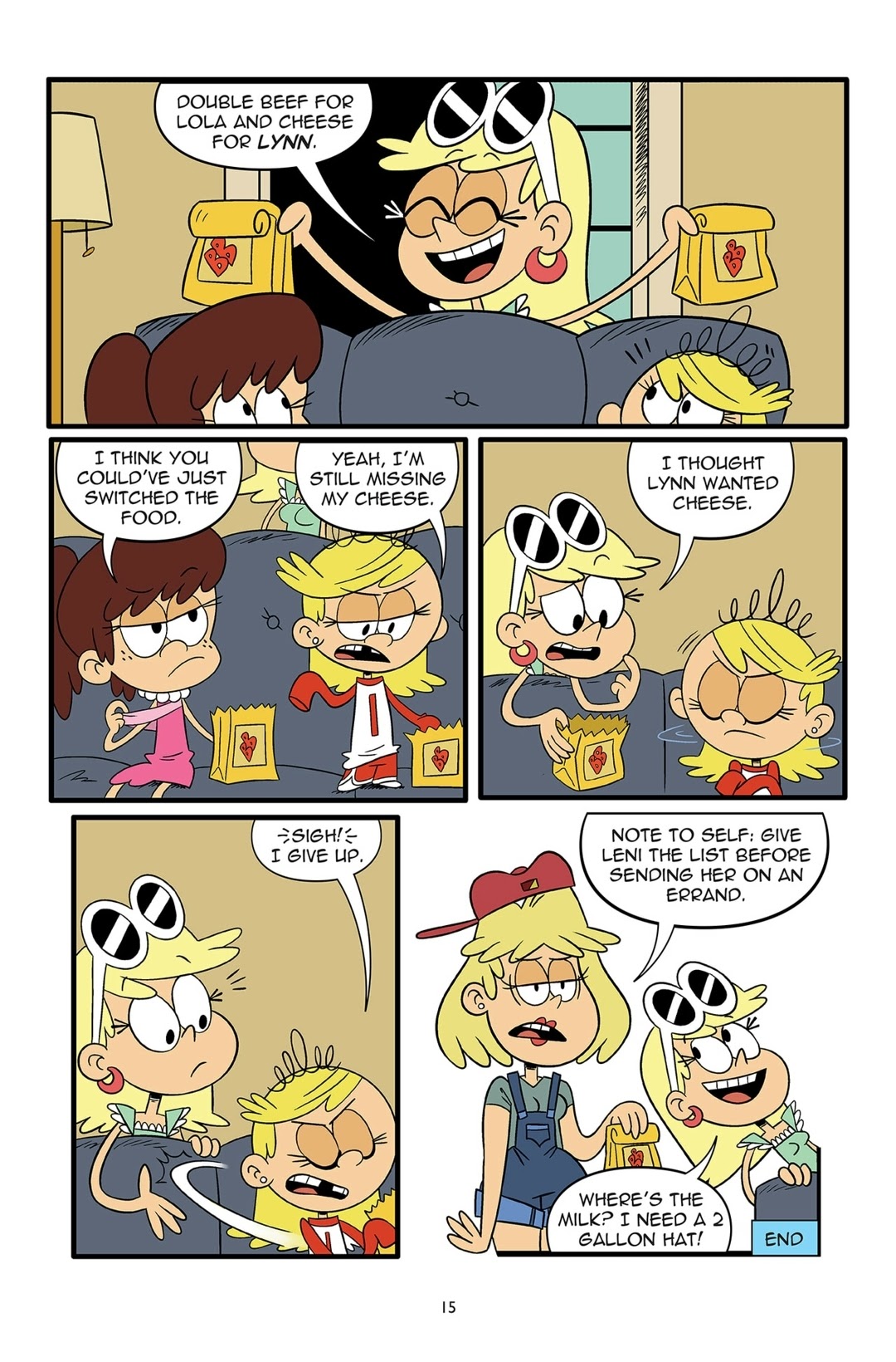Read online The Loud House comic -  Issue #16 - 15
