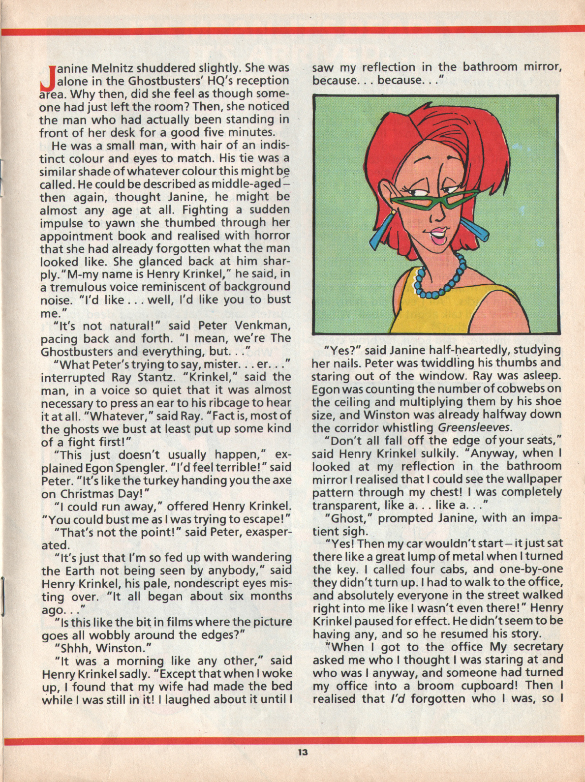 Read online The Real Ghostbusters comic -  Issue #28 - 13