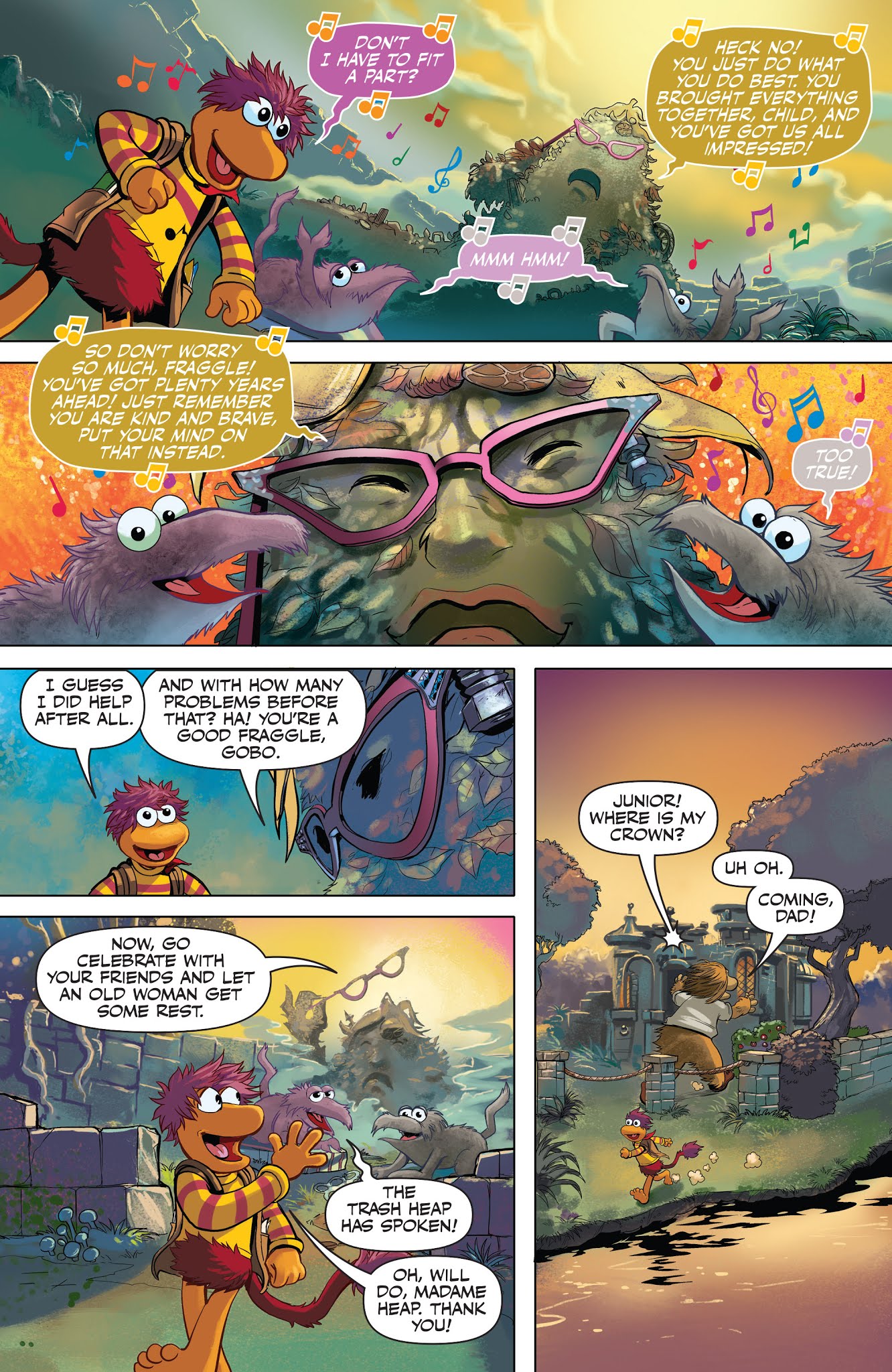 Read online Jim Henson's Fraggle Rock: Journey to the Everspring comic -  Issue #4 - 19