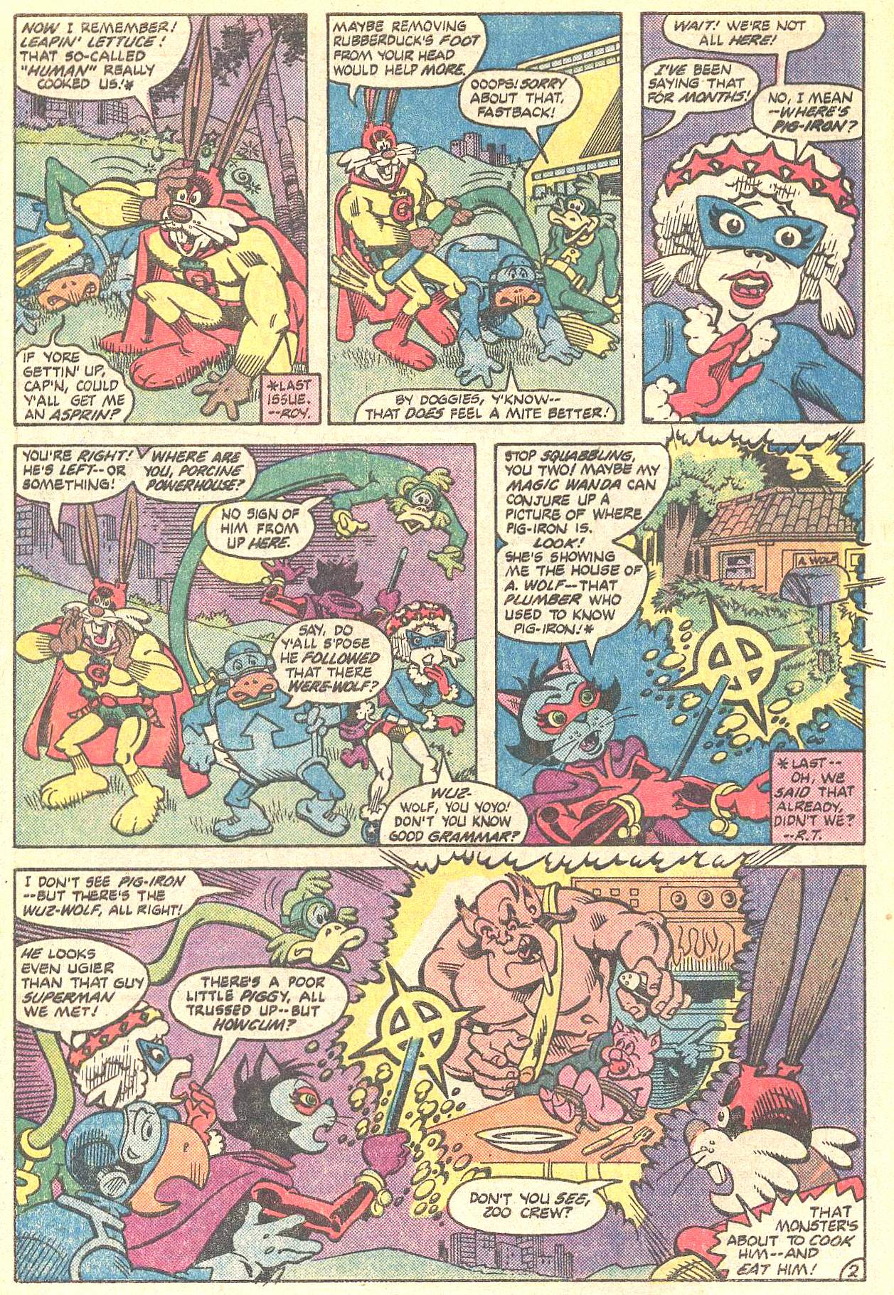 Read online Captain Carrot and His Amazing Zoo Crew! comic -  Issue #11 - 3