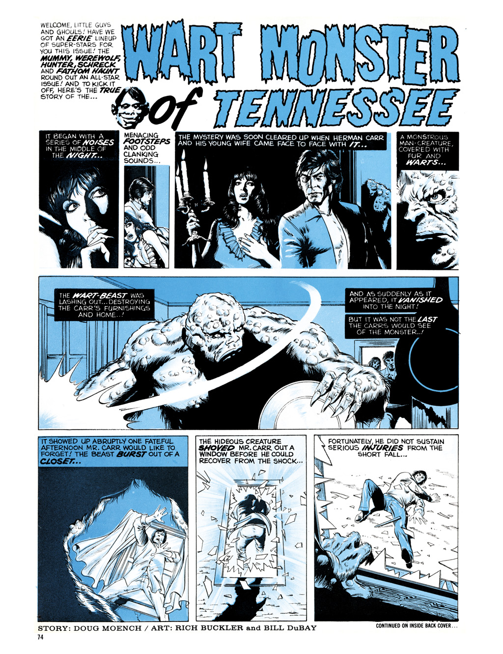 Read online Eerie Archives comic -  Issue # TPB 11 - 74