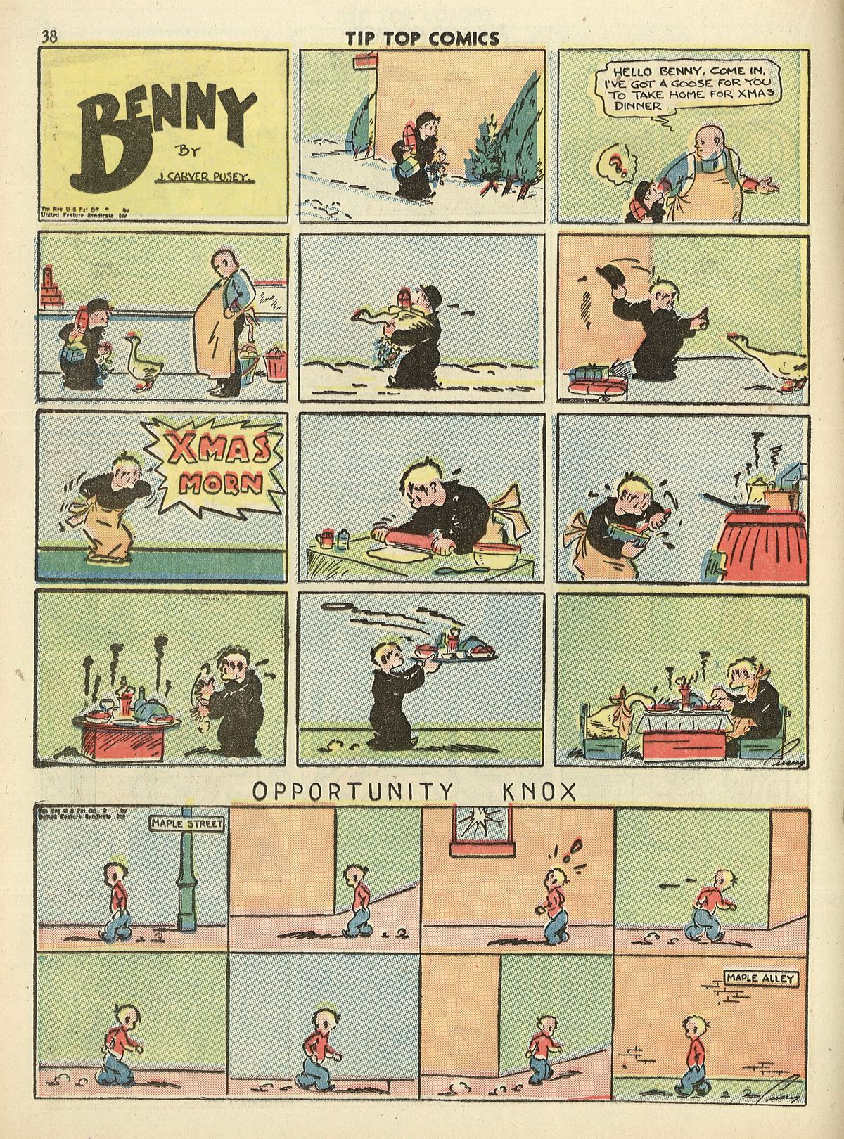 Read online Tip Top Comics comic -  Issue #32 - 39