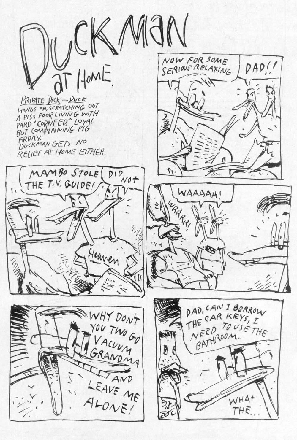 Read online Duckman (1990) comic -  Issue # Full - 20