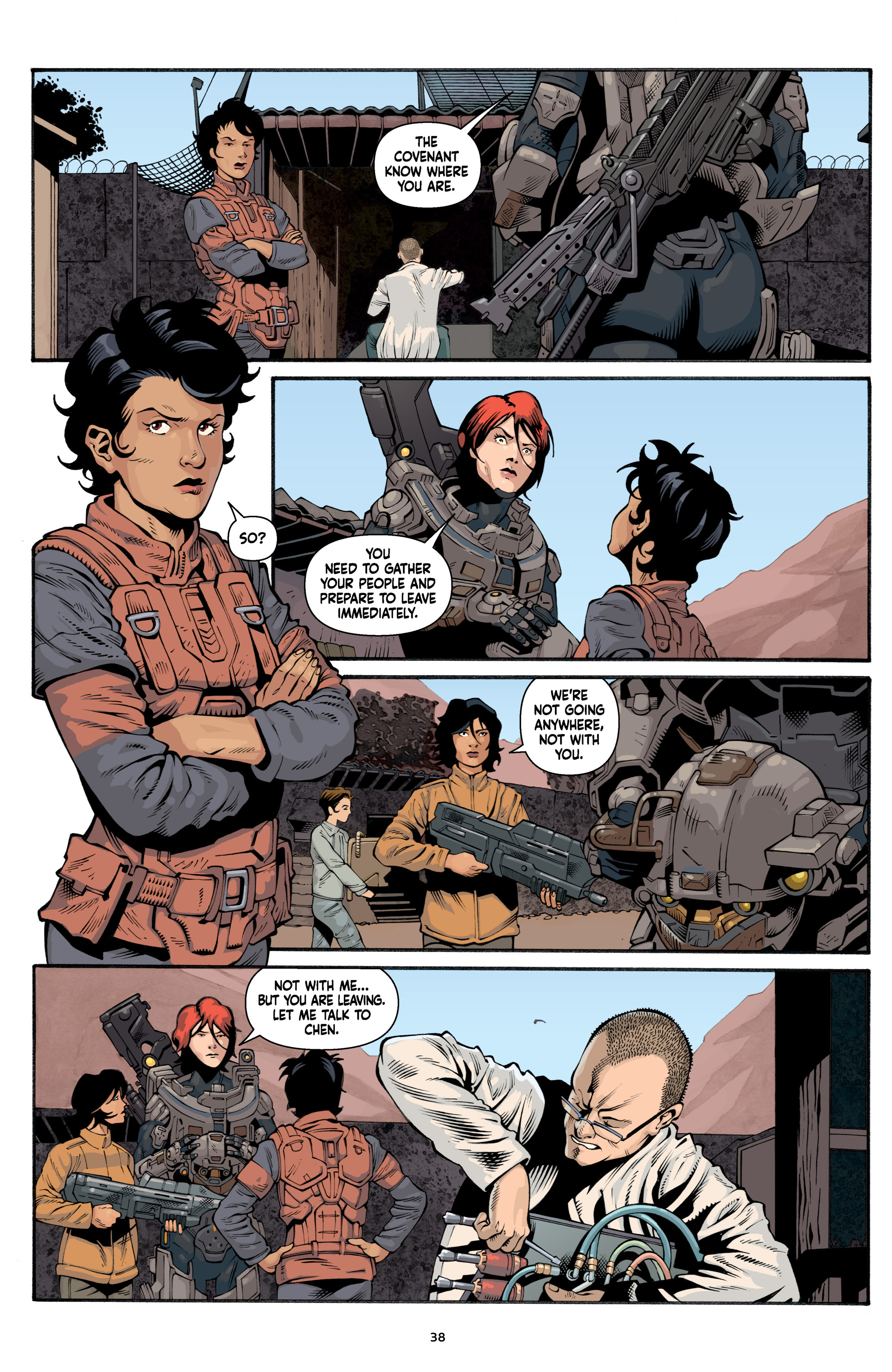 Read online Halo: Lone Wolf comic -  Issue # _TPB - 38