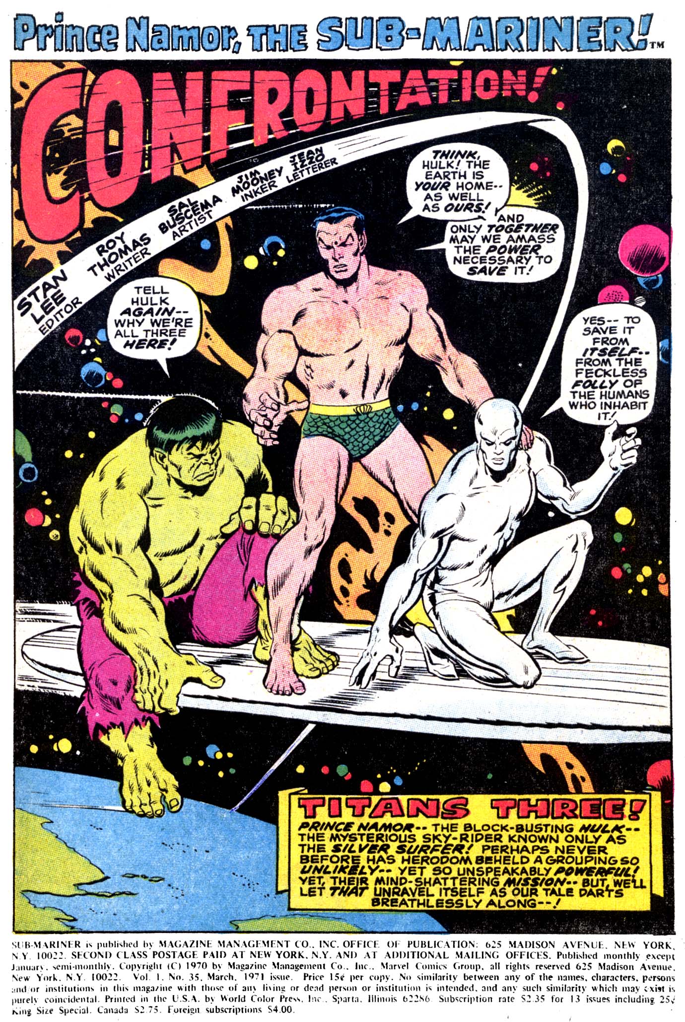 Read online The Sub-Mariner comic -  Issue #35 - 2