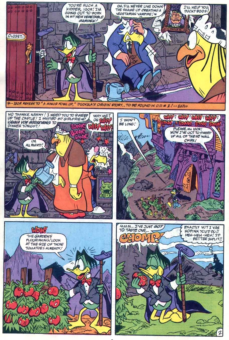 Read online Count Duckula comic -  Issue #13 - 3