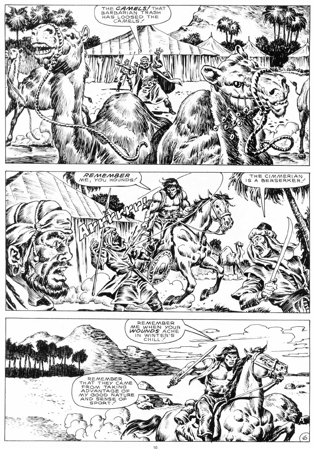 Read online The Savage Sword Of Conan comic -  Issue #152 - 12
