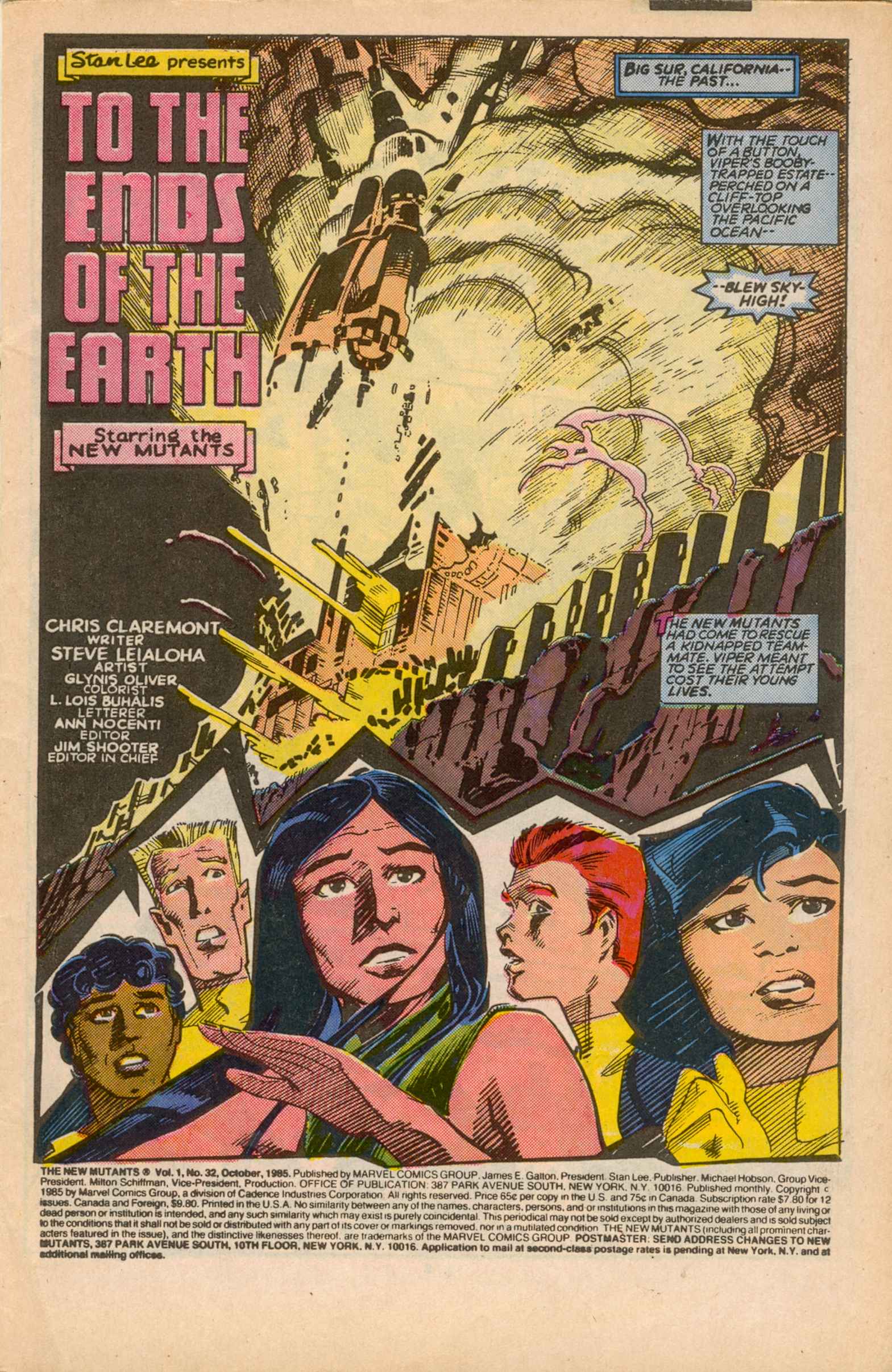 The New Mutants Issue #32 #39 - English 2