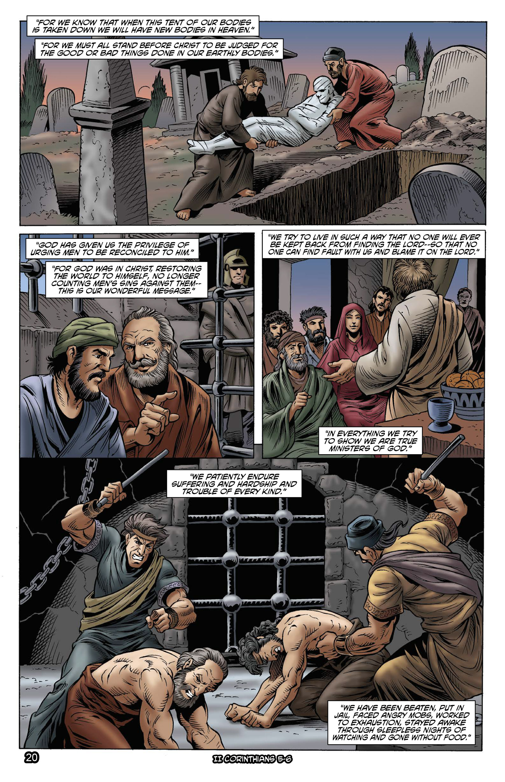 Read online The Kingstone Bible comic -  Issue #11 - 24