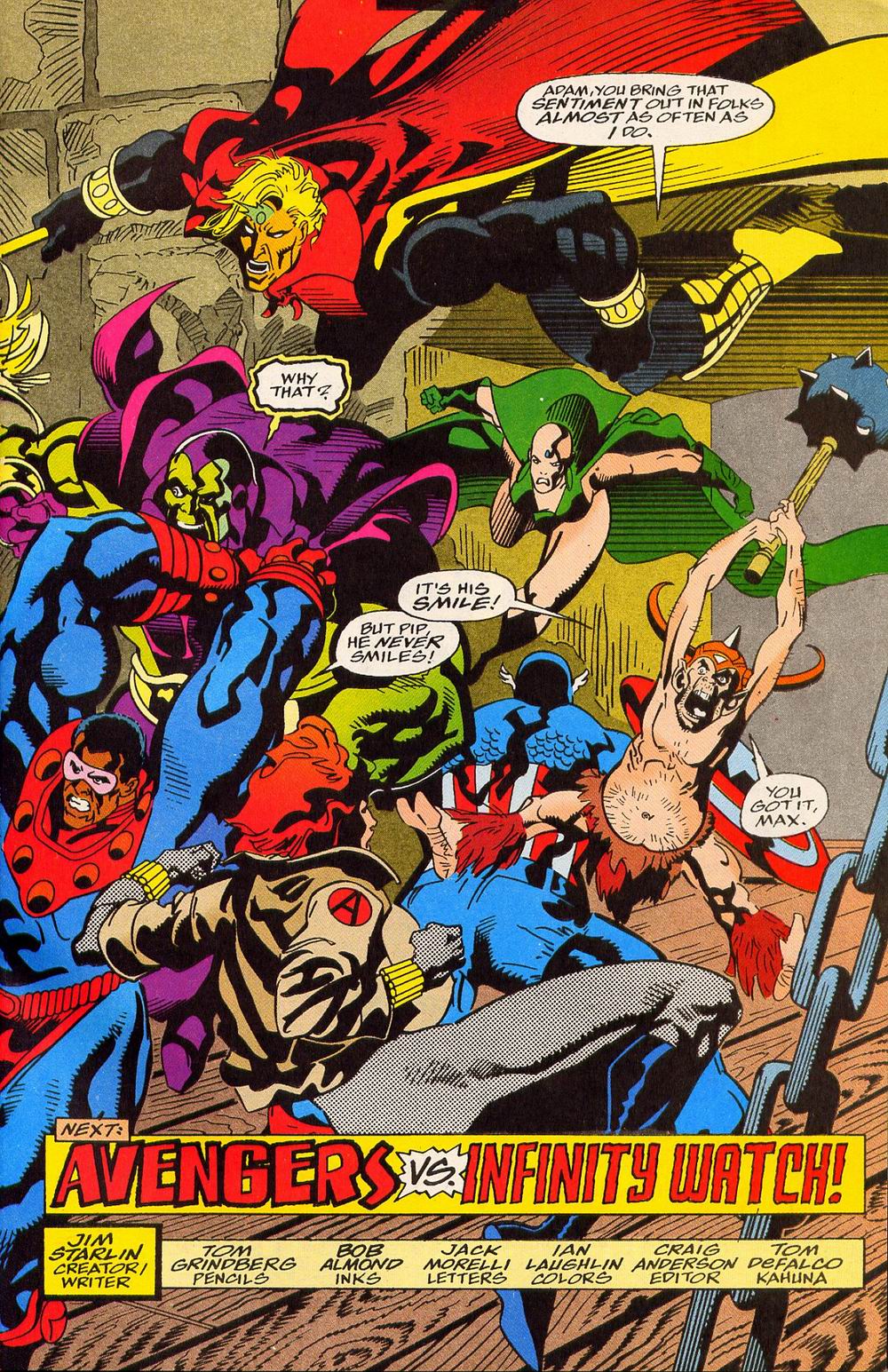 Read online Warlock and the Infinity Watch comic -  Issue #26 - 23