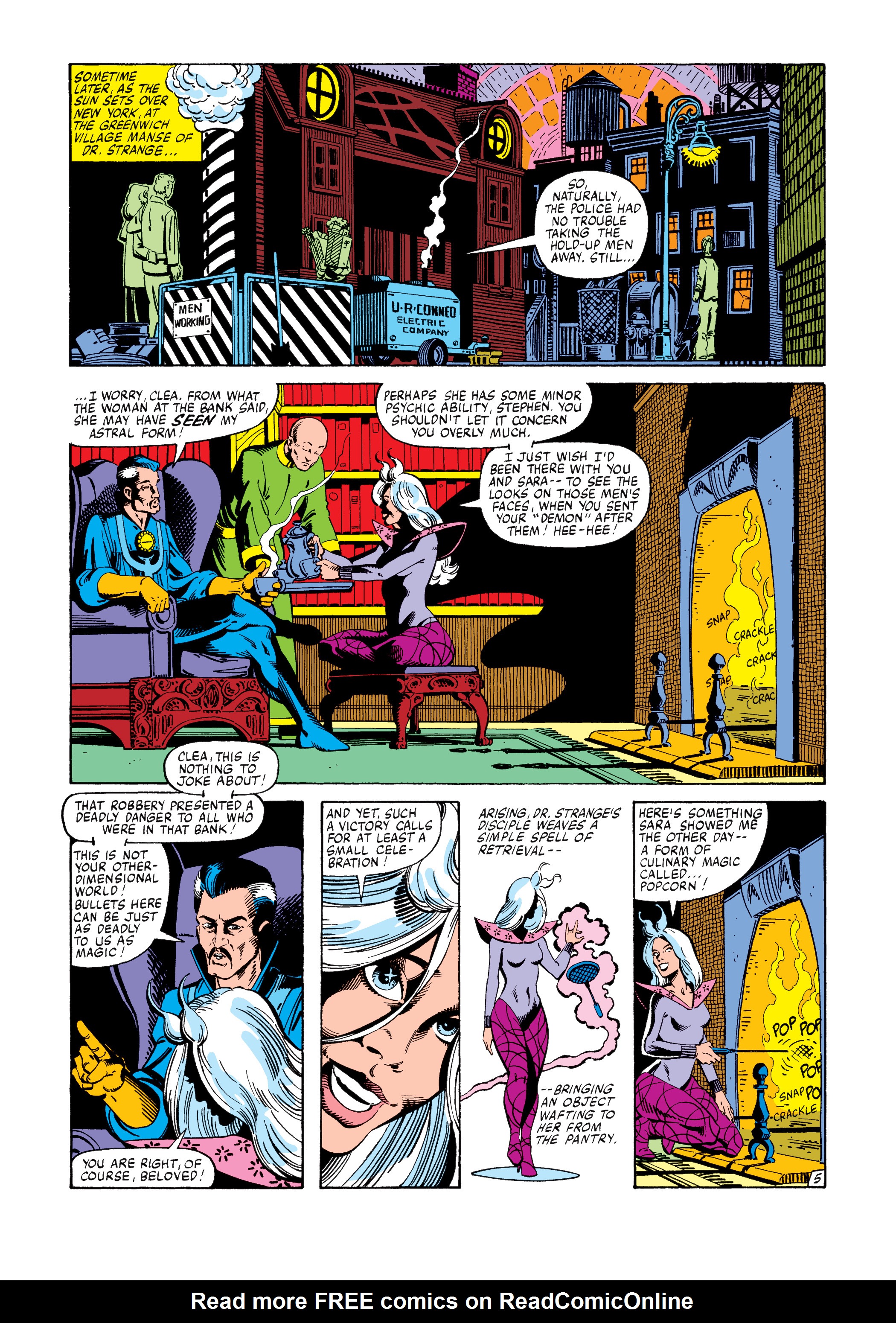 Read online Marvel Masterworks: Doctor Strange comic -  Issue # TPB 9 (Part 1) - 39